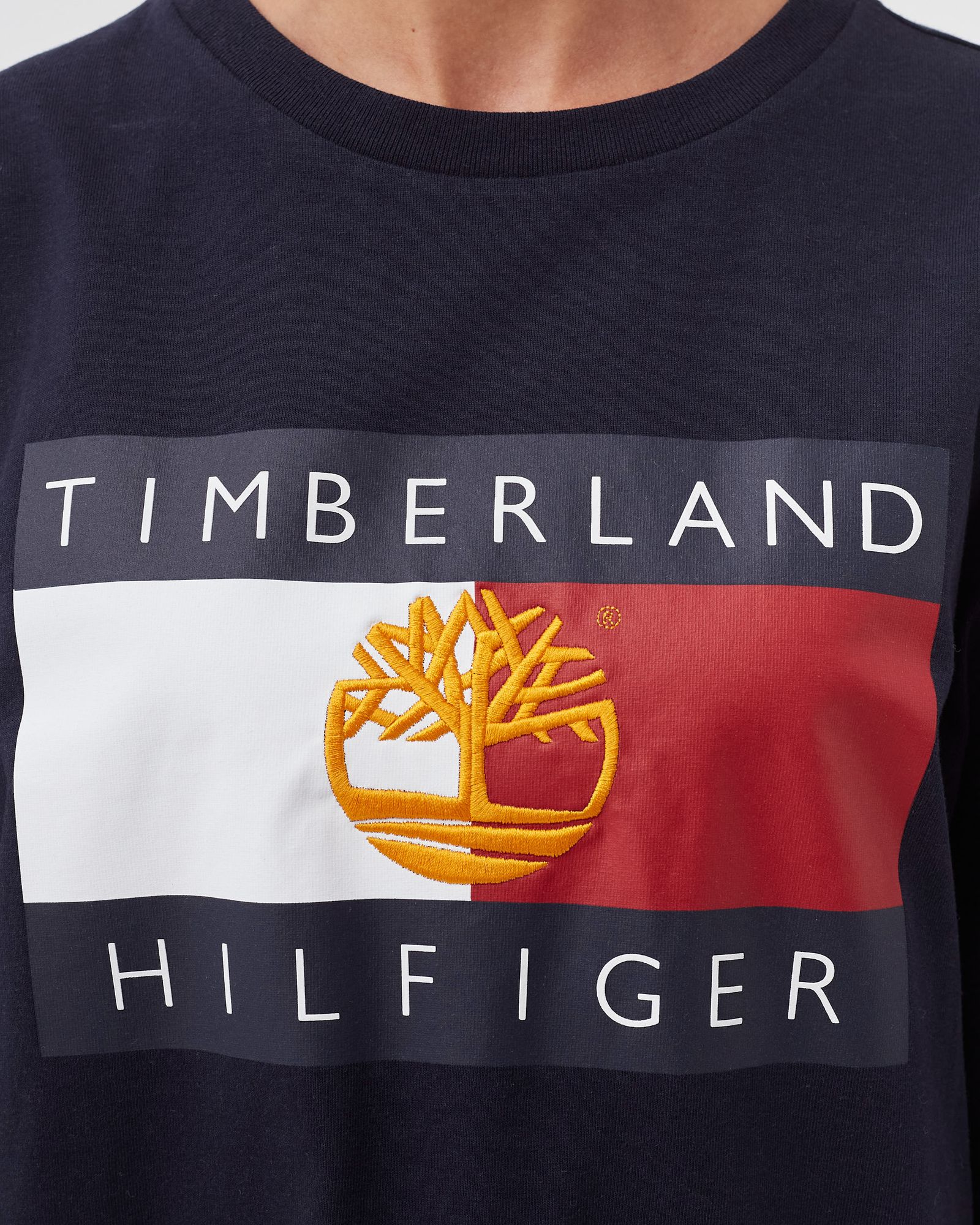 TOMMY HILFIGER X TIMBERLAND FLAG TEE DRESS