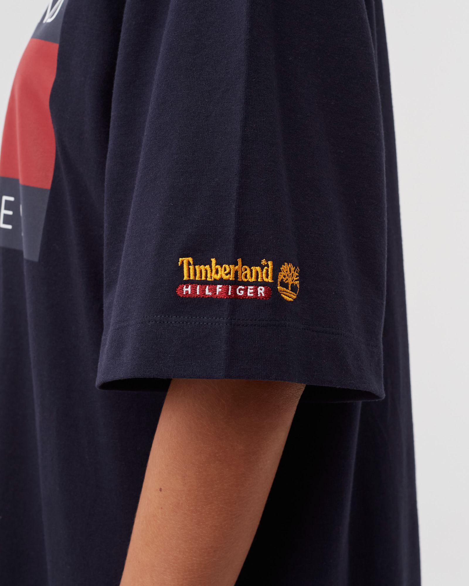 TOMMY HILFIGER X TIMBERLAND FLAG TEE DRESS