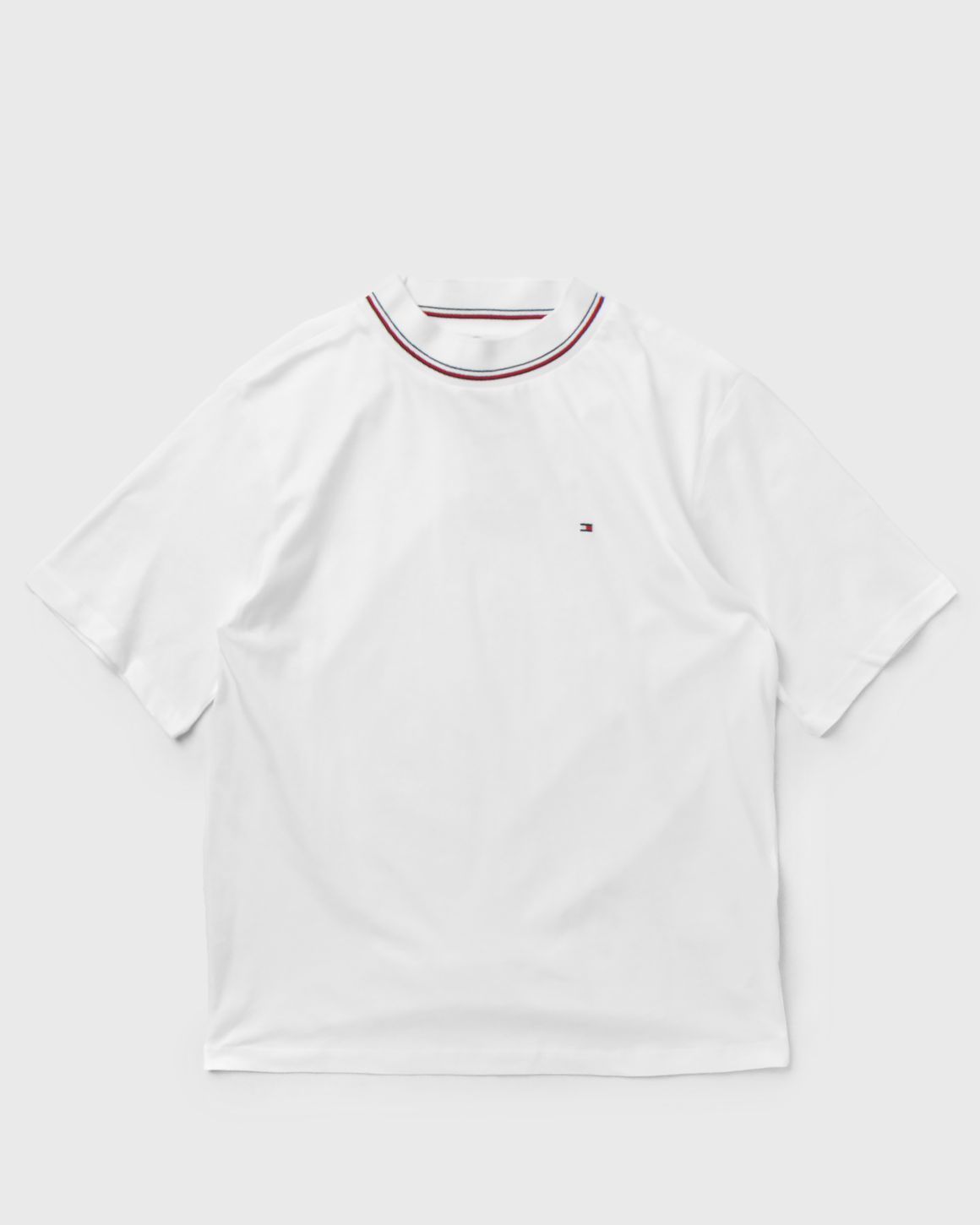 Tommy Hilfiger WMNS RELAXED GBL STP MOCK-NK TEE White | BSTN