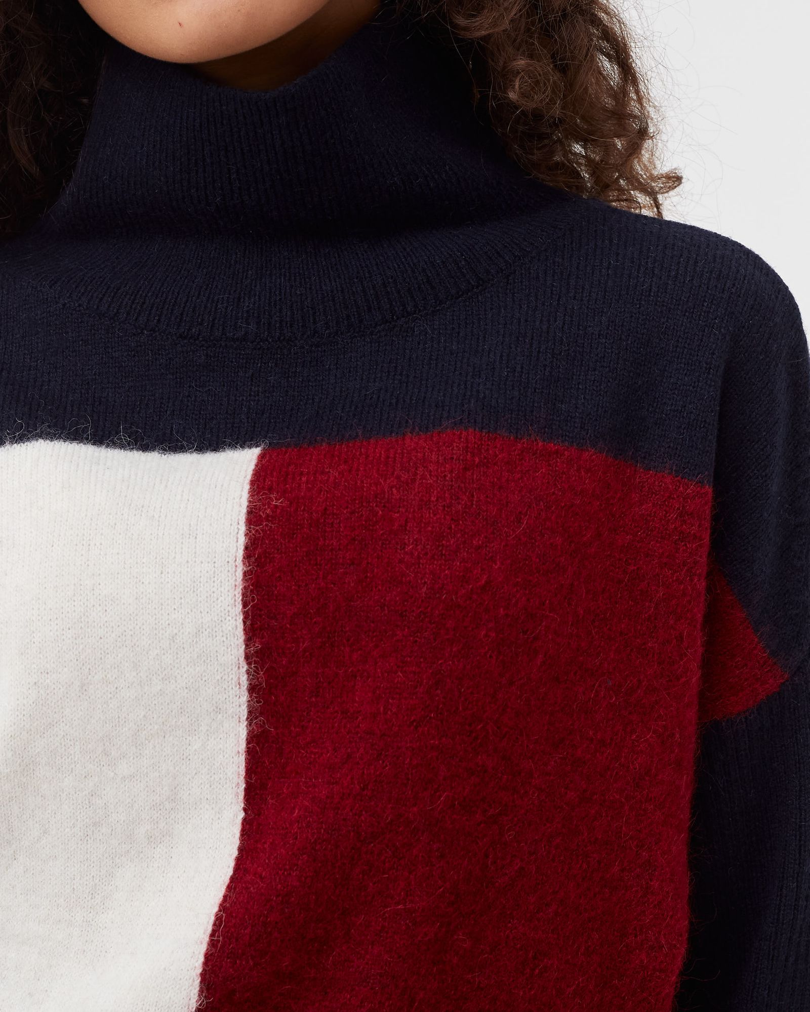 WMNS THL FLAG ICON HIGH NECK DRESS