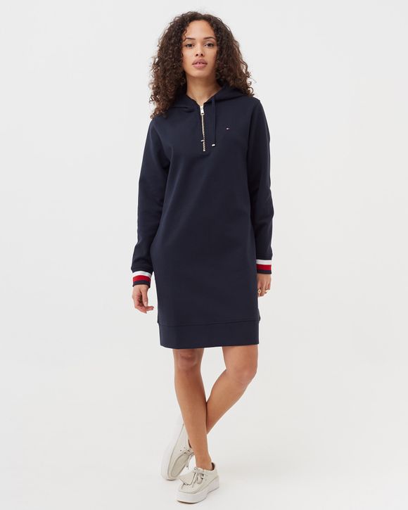 Tommy hilfiger deals hooded sweatshirt dress