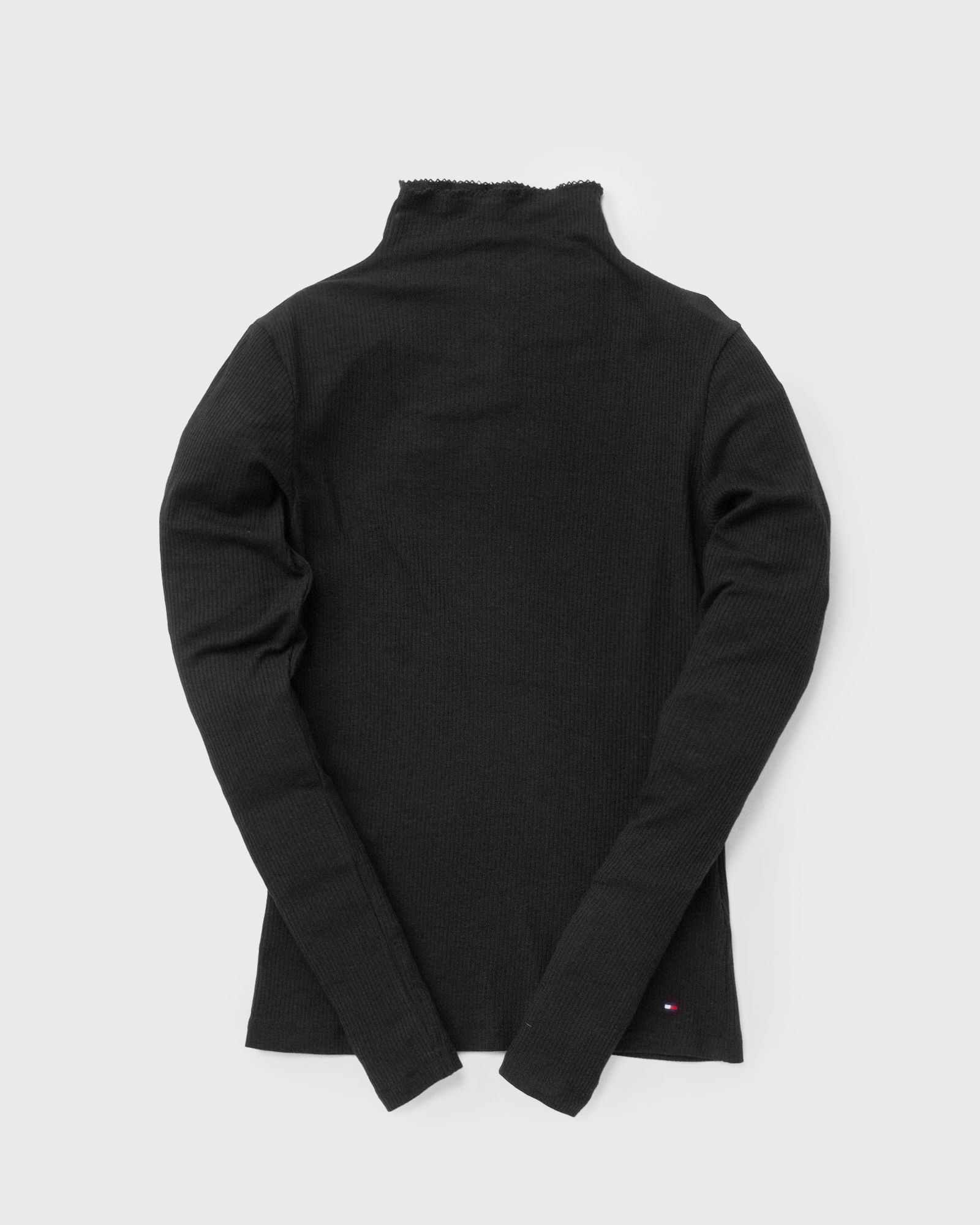 WMNS SKINNY MODAL RIB HIGH-NK TOP L/S