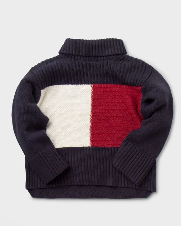WMNS THL FLAG ICON HIGH NECK SWEATER