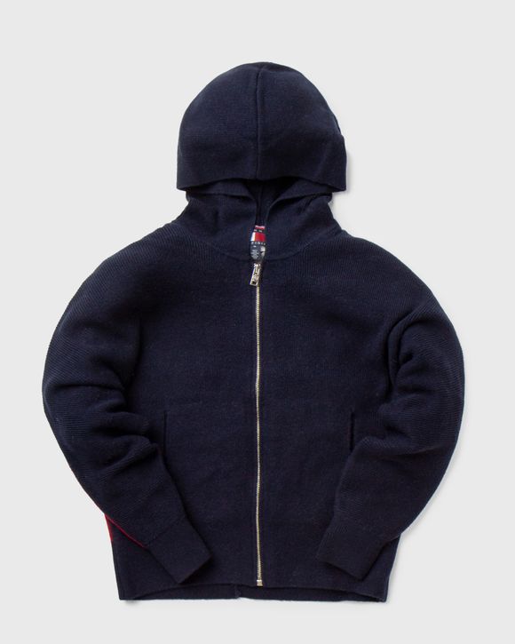 Zip thru hoodie tommy hilfiger hot sale