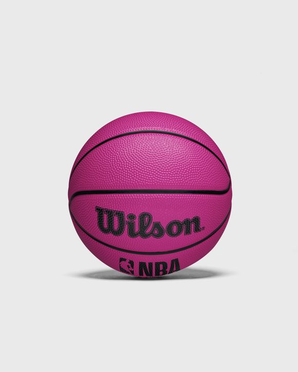 Bola de Basquete Wilson Mini NBA Dry Tam 03 Rosa - PróSpin.com.br