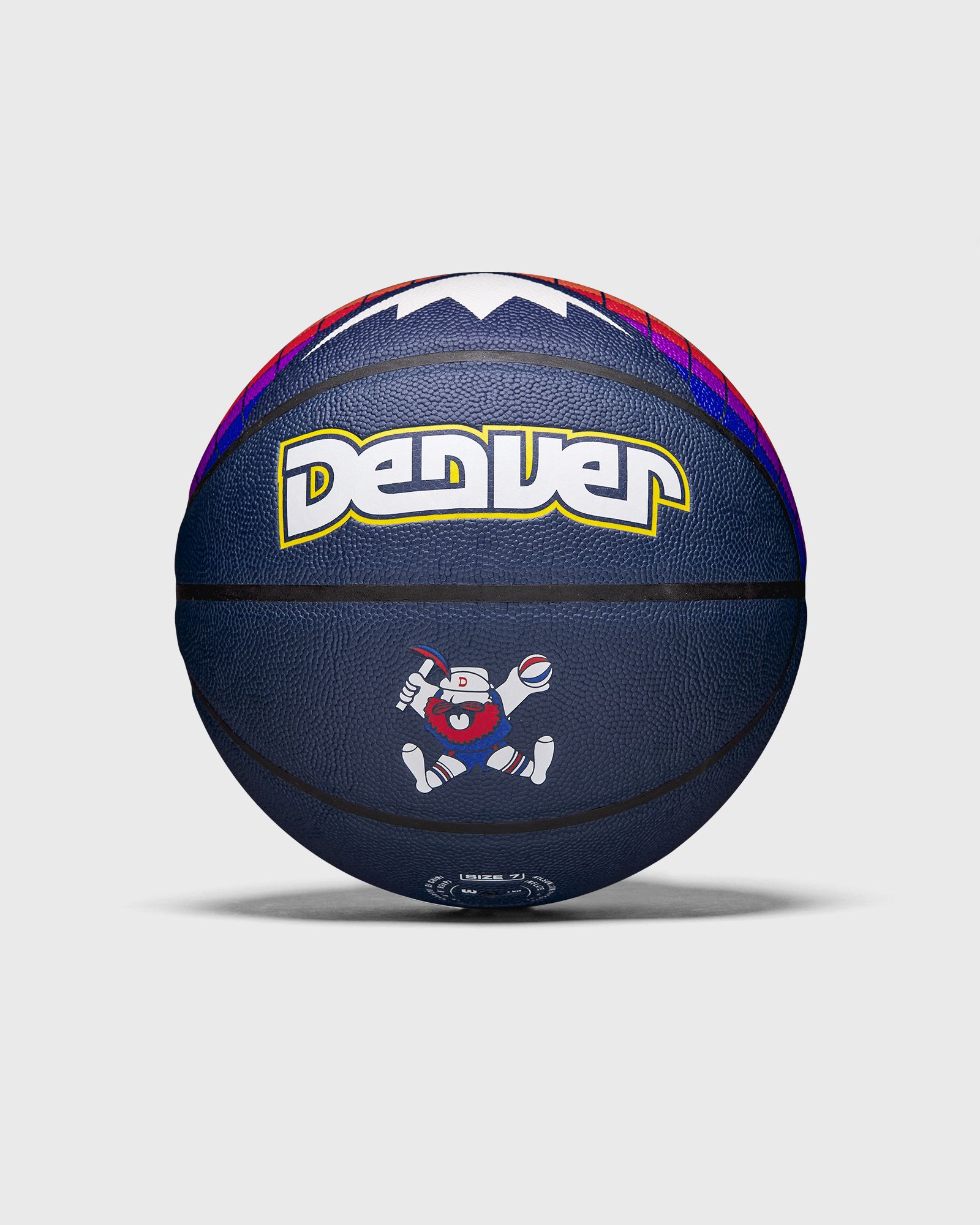 NBA TEAM CITY COLLECTOR BASKETBALL DENVER NUGGETS Size 7