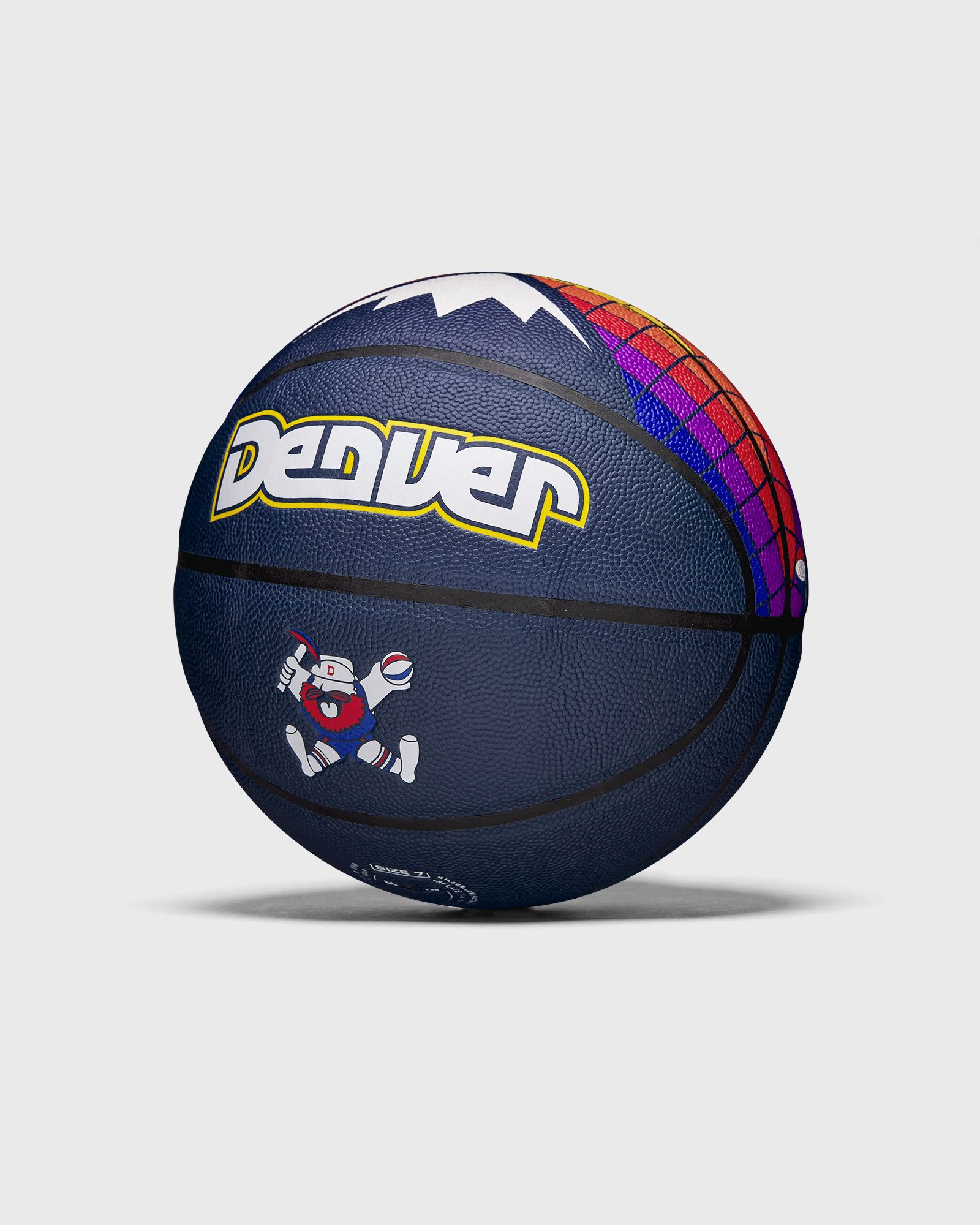 NBA TEAM CITY COLLECTOR BASKETBALL DENVER NUGGETS Size 7
