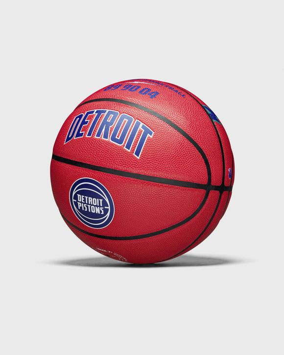 NBA TEAM CITY COLLECTOR BASKETBALL DETROIT PISTONS Size 7