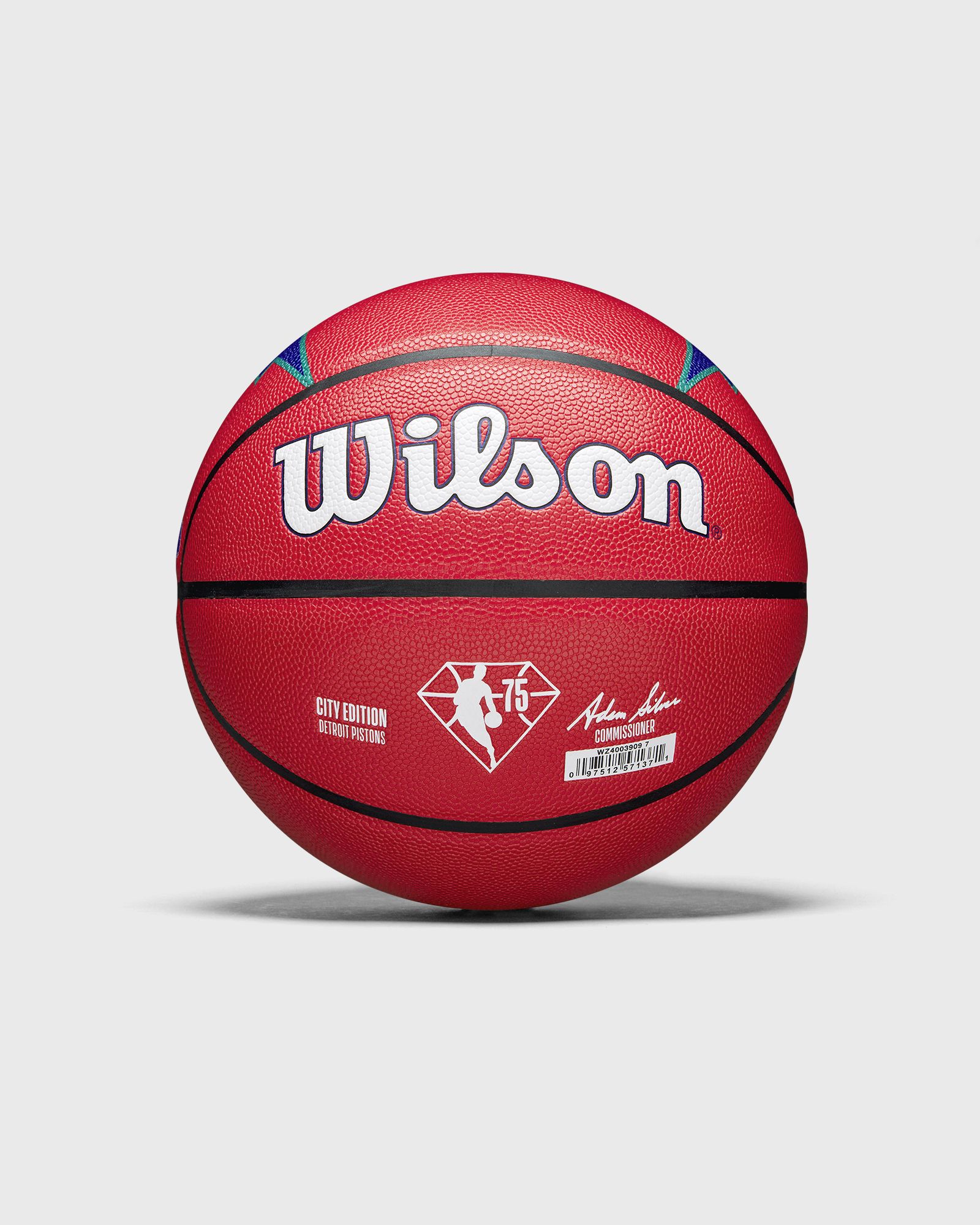 NBA TEAM CITY COLLECTOR BASKETBALL DETROIT PISTONS Size 7