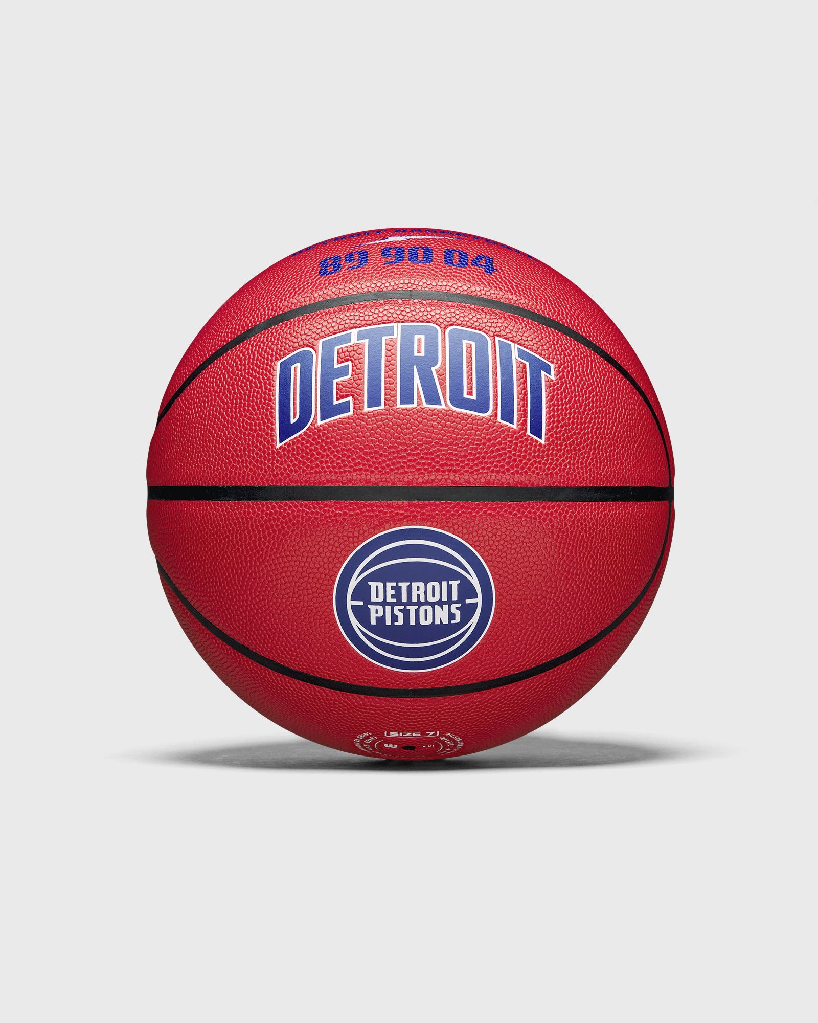 NBA TEAM CITY COLLECTOR BASKETBALL DETROIT PISTONS Size 7