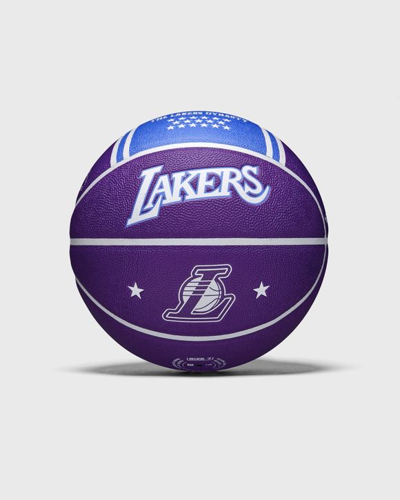 WILSON NBA TEAM CITY COLLECTOR BASKETBALL LA LAKERS Purple