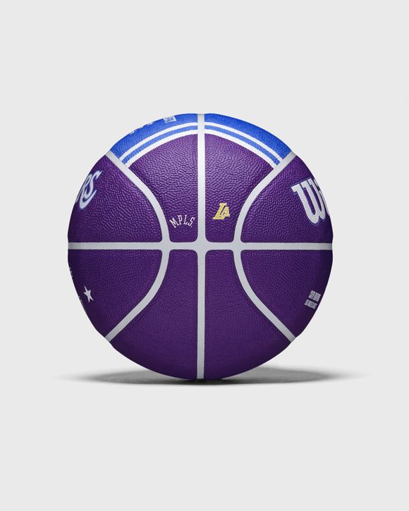 WILSON NBA TEAM CITY COLLECTOR BASKETBALL LA LAKERS Purple