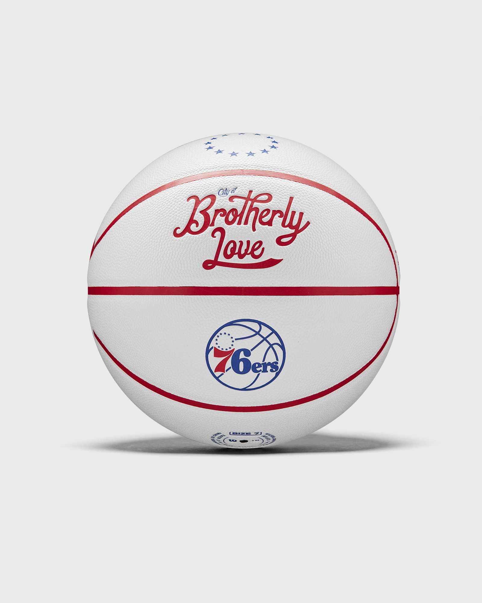 NBA TEAM CITY COLLECTOR BASKETBALL PHILADELPHIA 76ERS SIZE 7