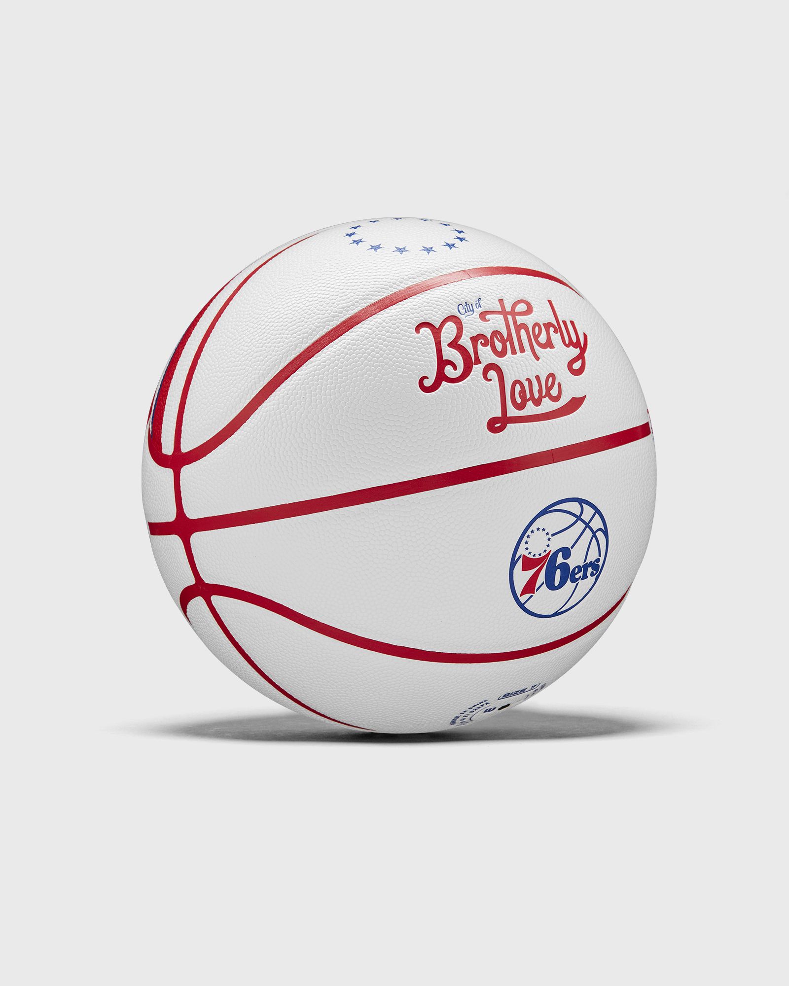 NBA TEAM CITY COLLECTOR BASKETBALL PHILADELPHIA 76ERS SIZE 7