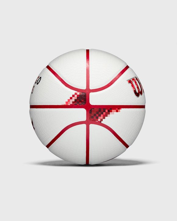 NBA TEAM PIXEL BASKETBALL CHICAGO BULLS SIZE 7