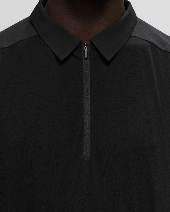 Arc´teryx Veilance FRAME SS POLO SHIRT Black - BLACK