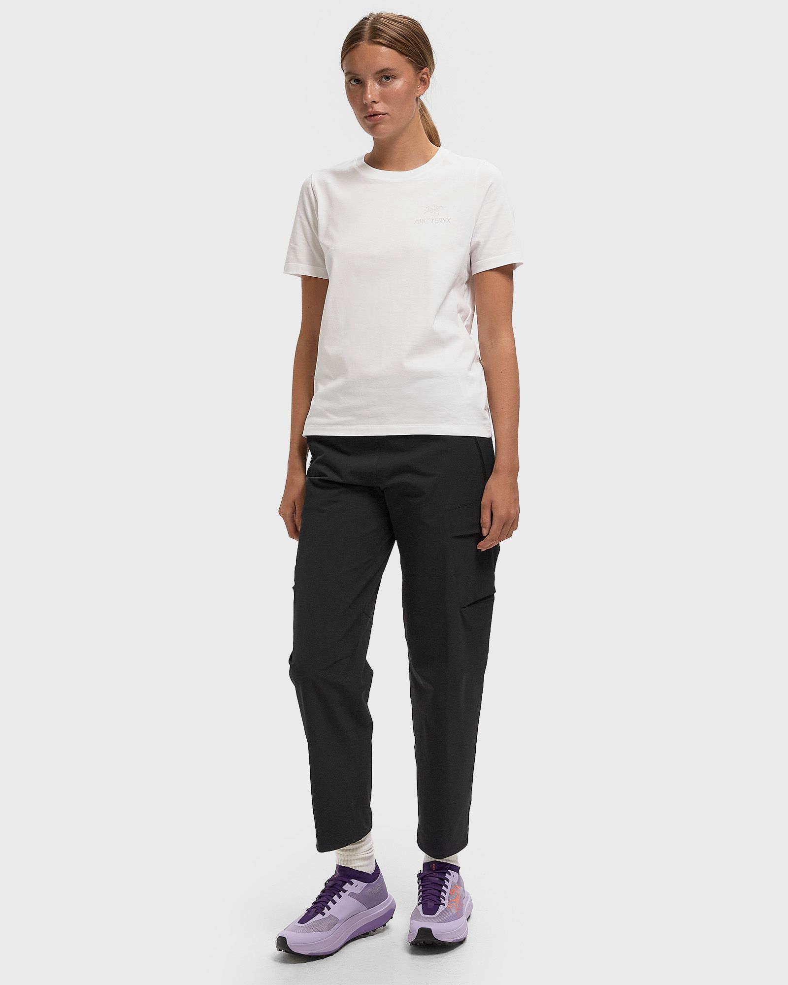 Kragg SL Cotton Emblem Crew SS W