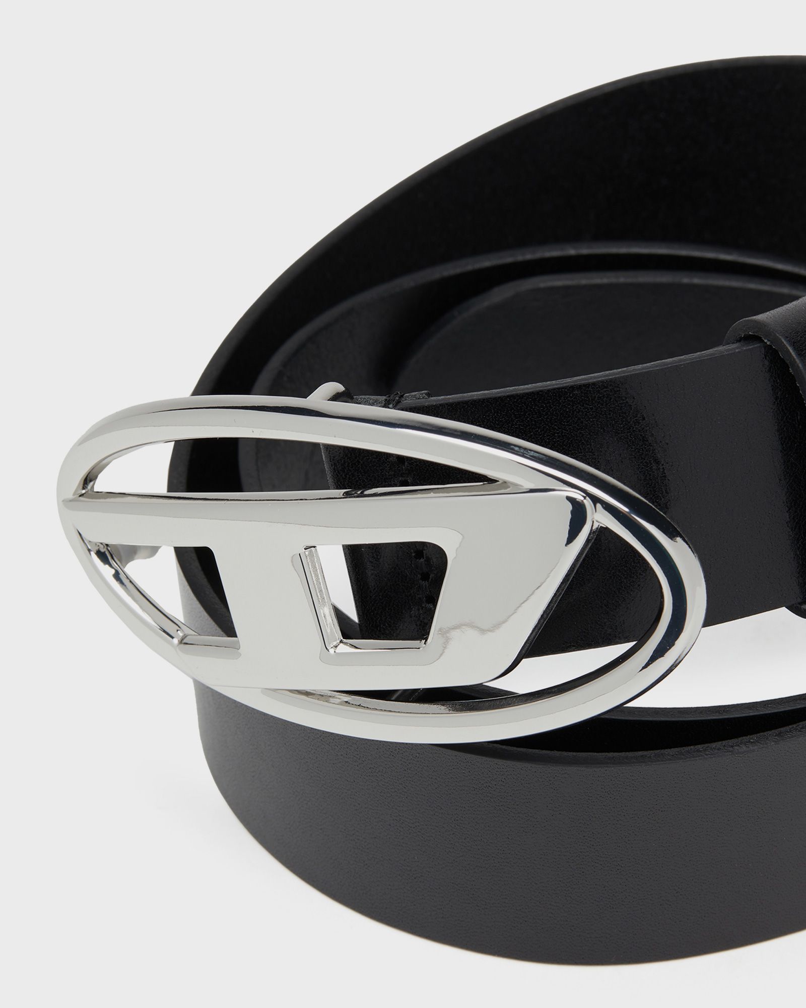 Diesel OVAL D LOGO B-1DR W belt Black | BSTN Store