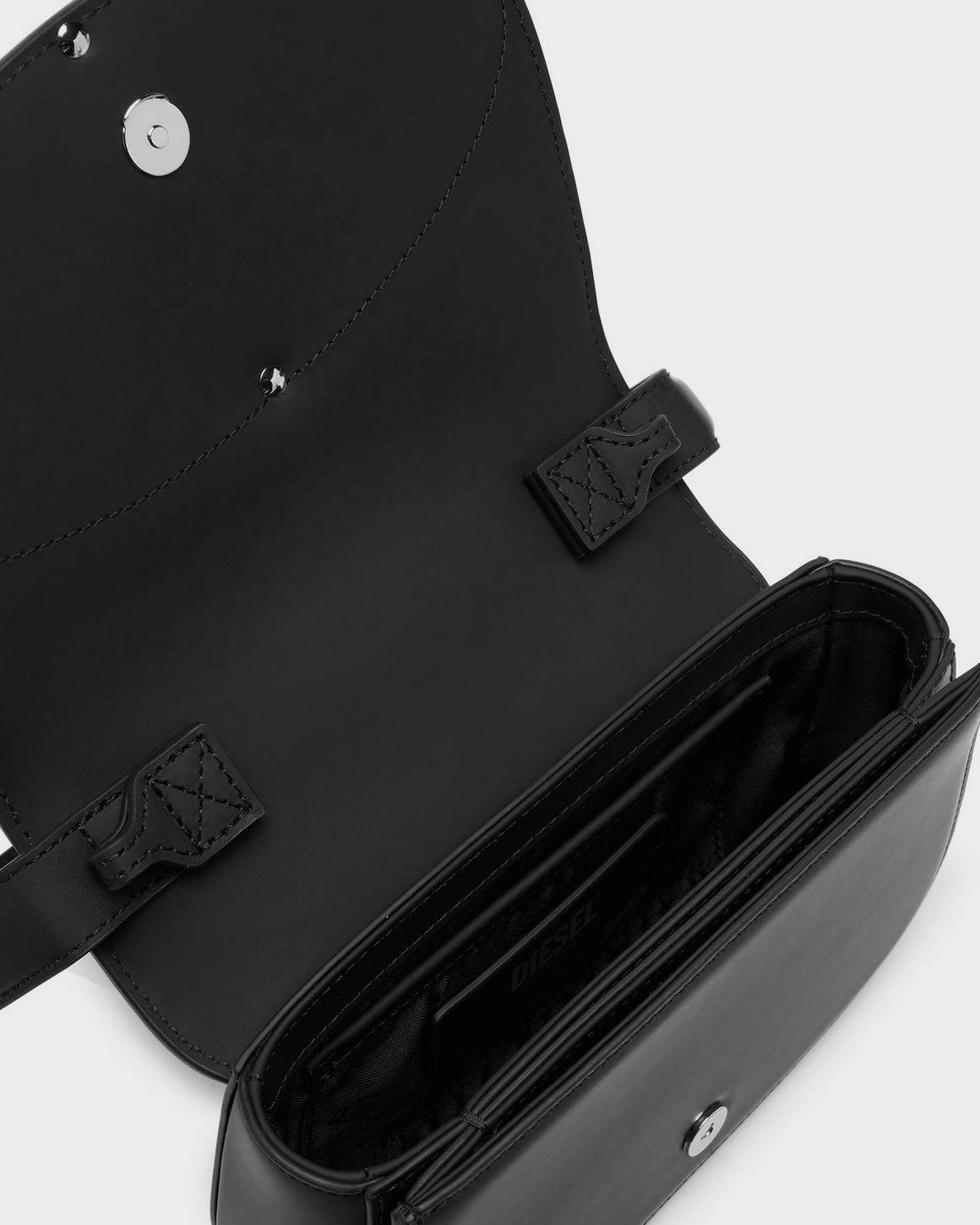 【関税込み】Diesel ブラウン 1dr ツインバッグ Women's 1DR Twin-Double-pouch shoulder bag in printed