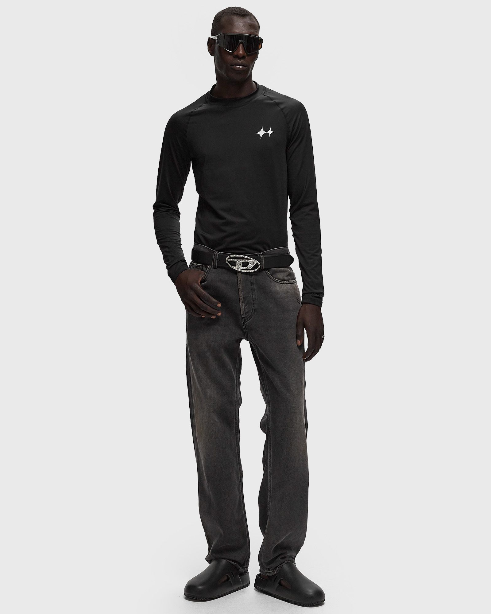 OVAL D LOGO B-1DR STRASS