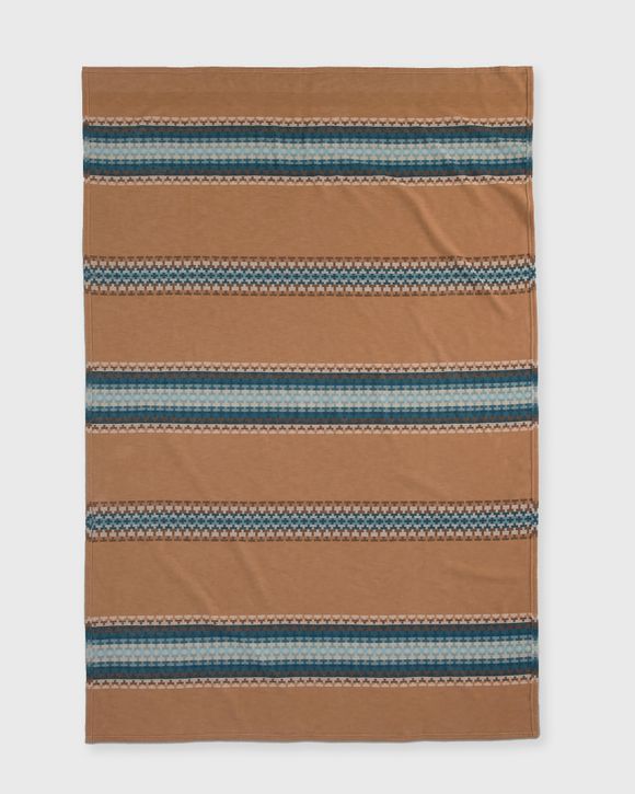 OC JACQUARD TWIN BLANKET LUNA MESA, CASHEW