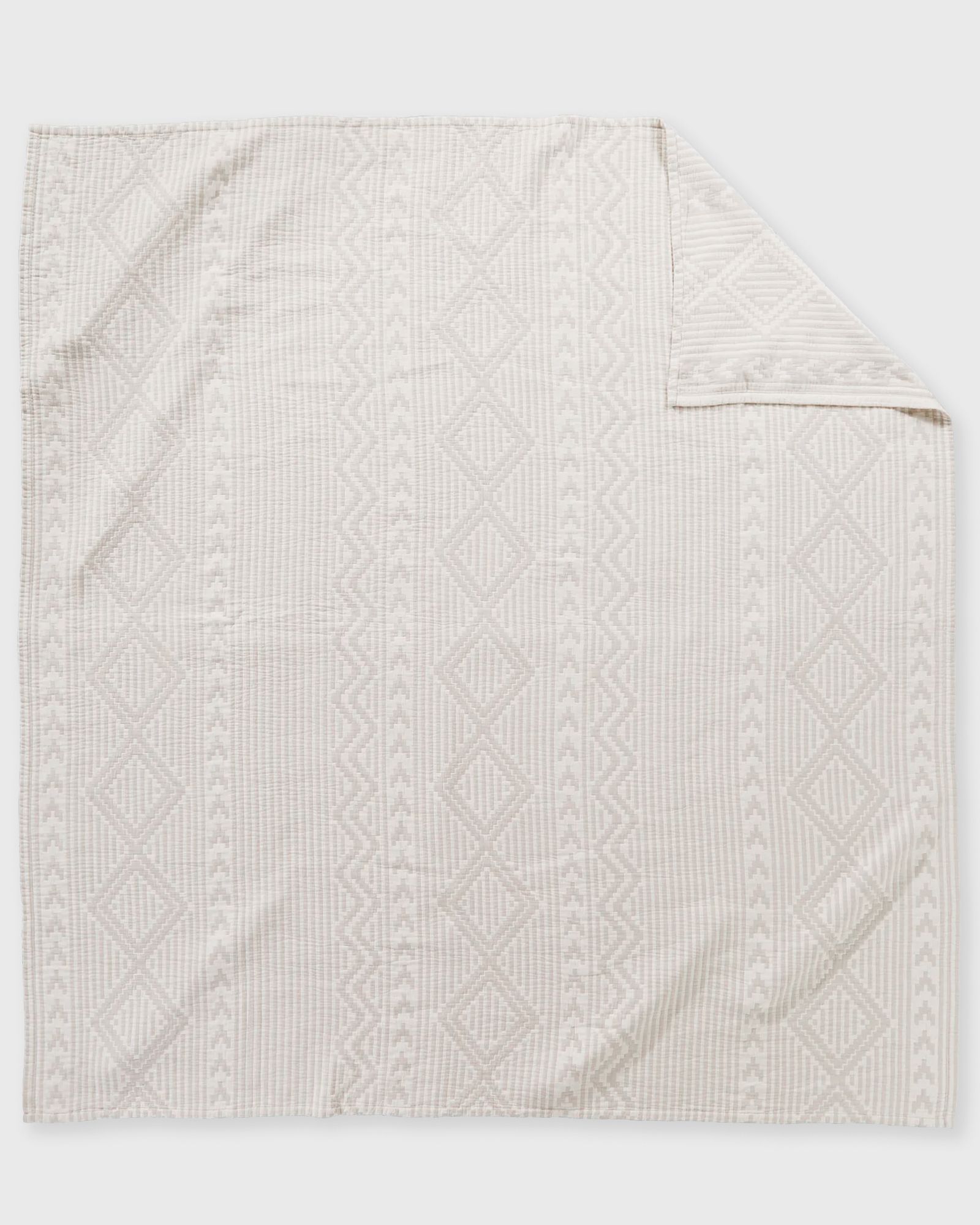 ORGANIC COTTON MATELASSE TWIN