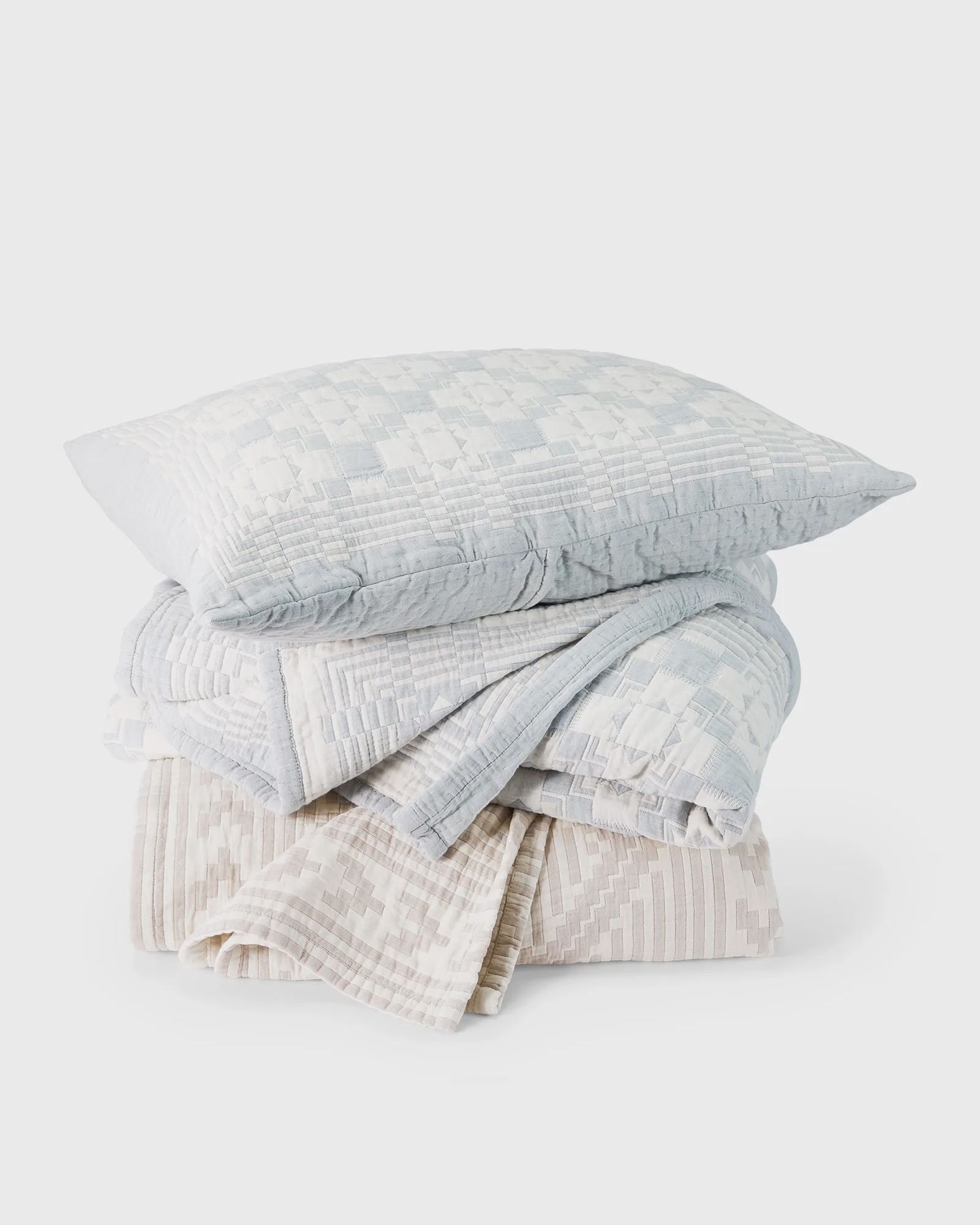 ORGANIC COTTON MATELASSE TWIN