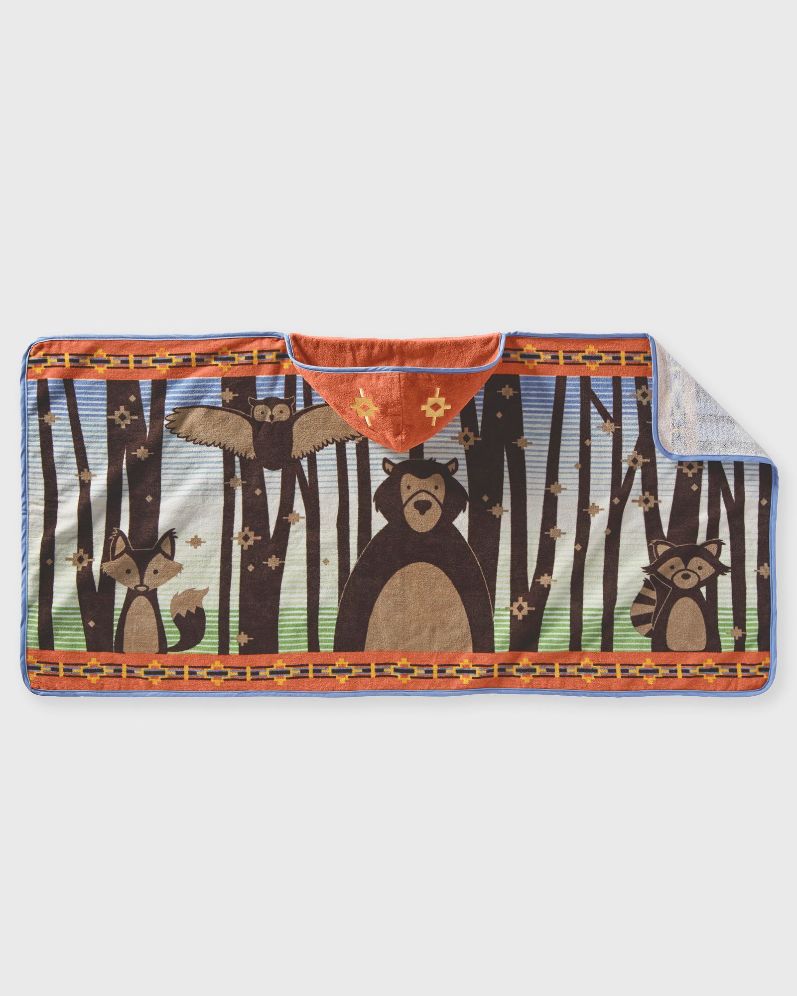 Printed Hooded Baby Towel