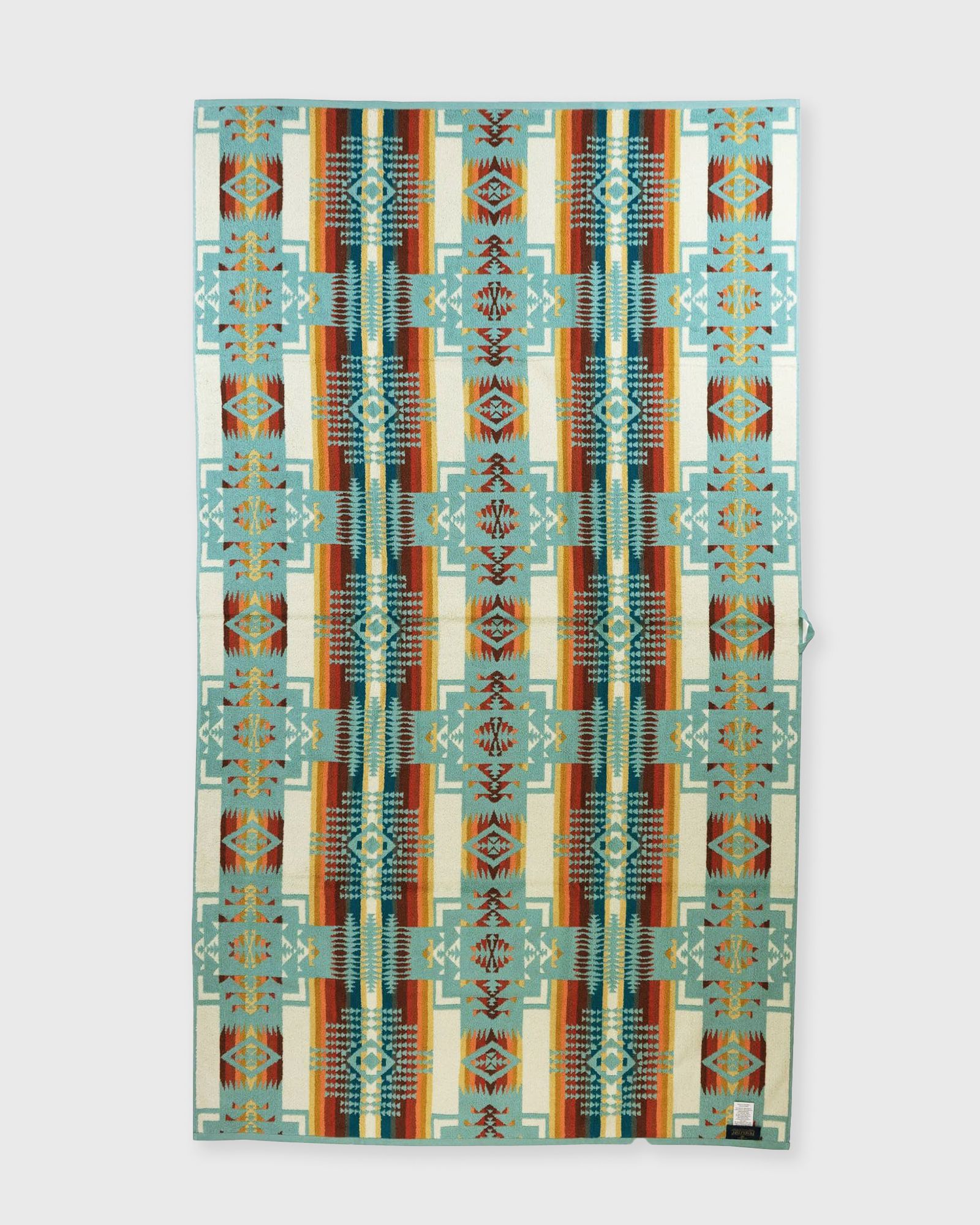 Chief Joseph Beach Towel - Aqua (177 X 101 CM)