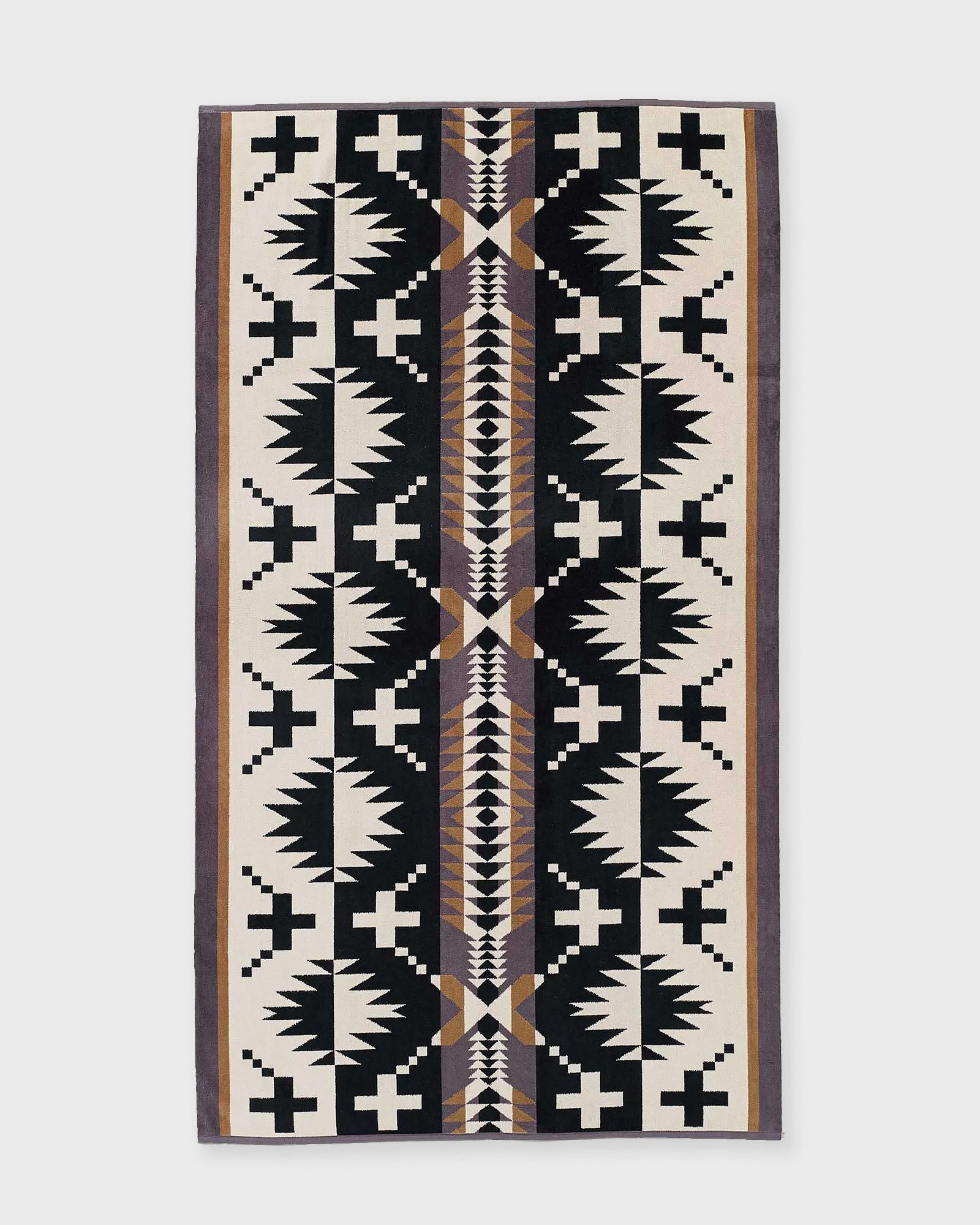 OVERSIZED JACQUARD SPA TOWEL