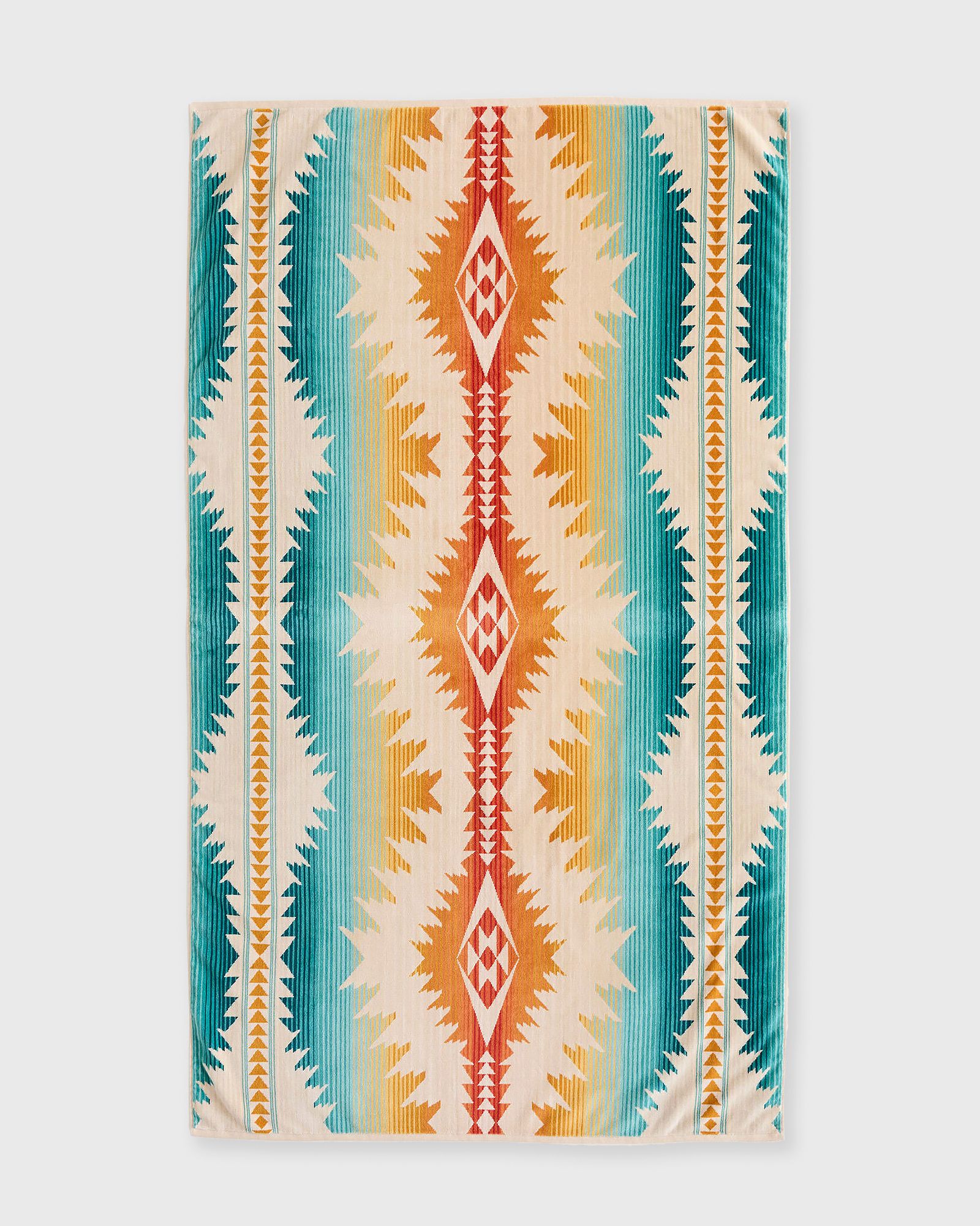 OVERSIZED JACQUARD SPA TOWEL