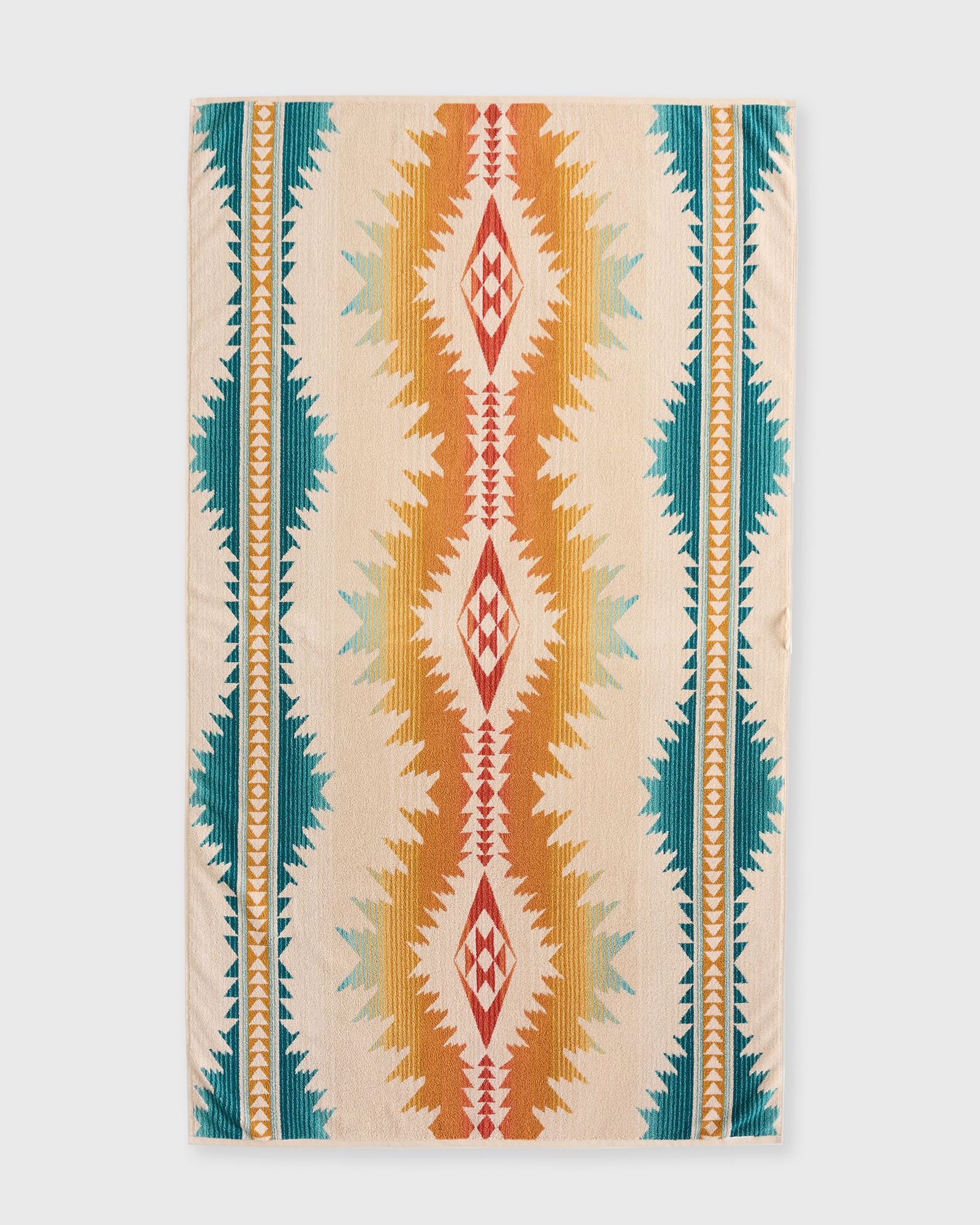 OVERSIZED JACQUARD SPA TOWEL