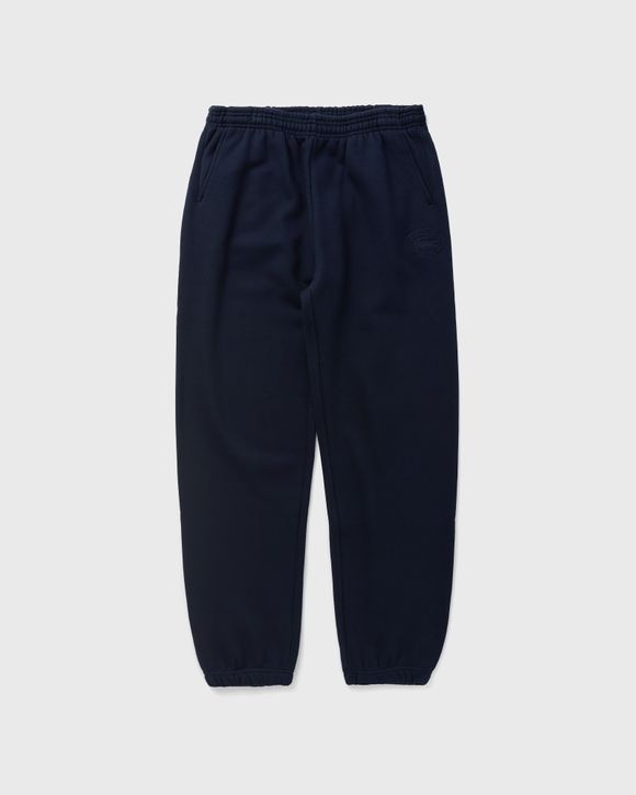 Sporty & Rich Lacoste Oval Logo Embroidered Sweatpant Blue - MARINE