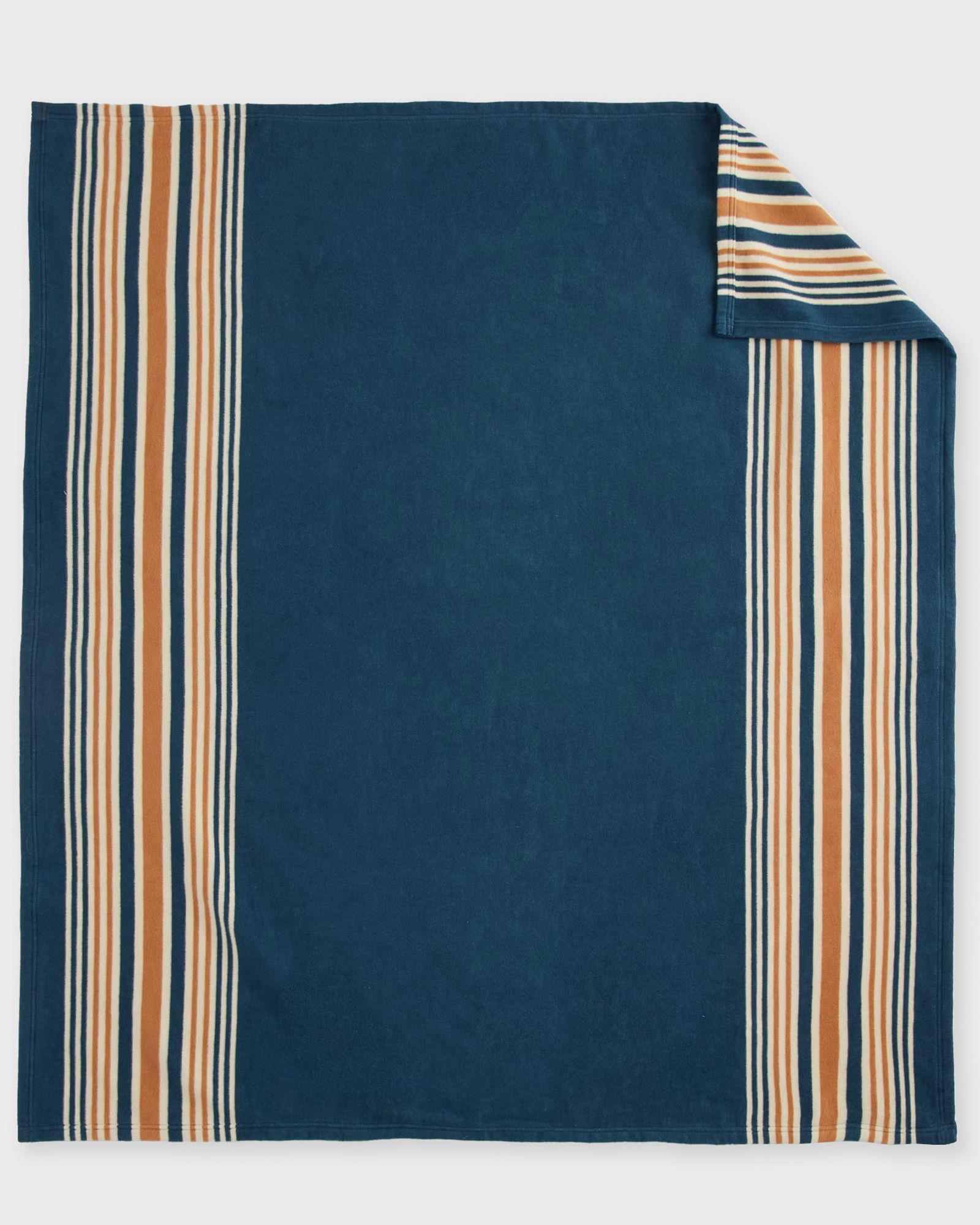 THROW GIFT SET/2 SAN MARINO + STRIPE, SHALE