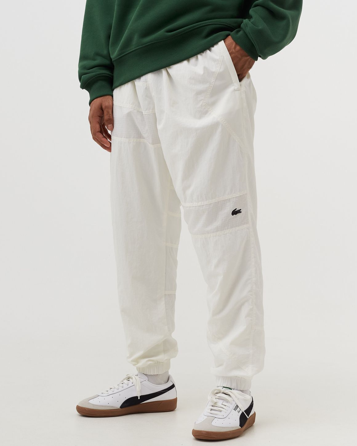 Lacoste men's guppy track pants best sale