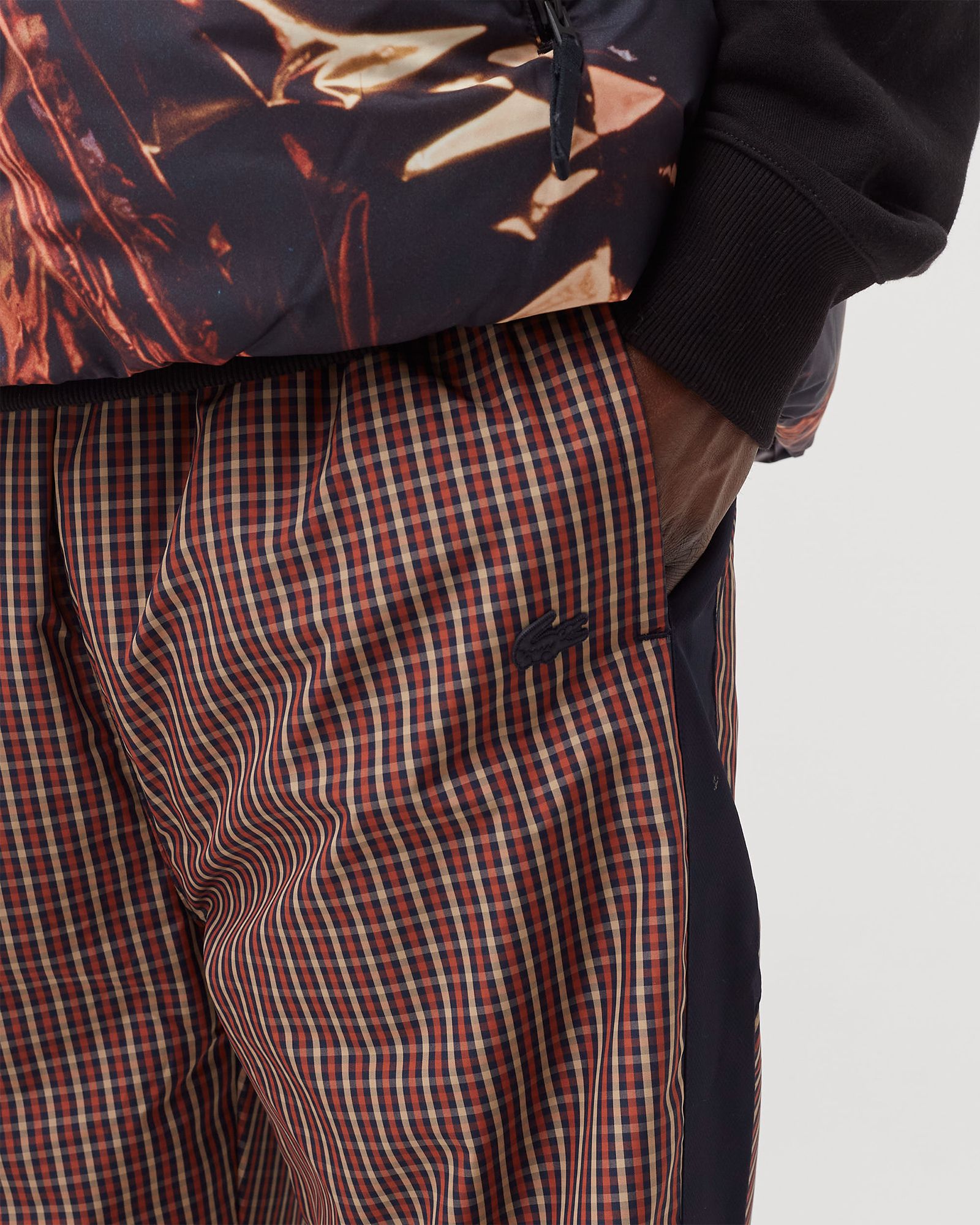 Houndstooth Design Trackpants