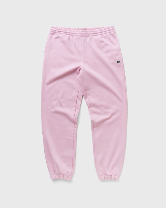 Pink lacoste deals tracksuit