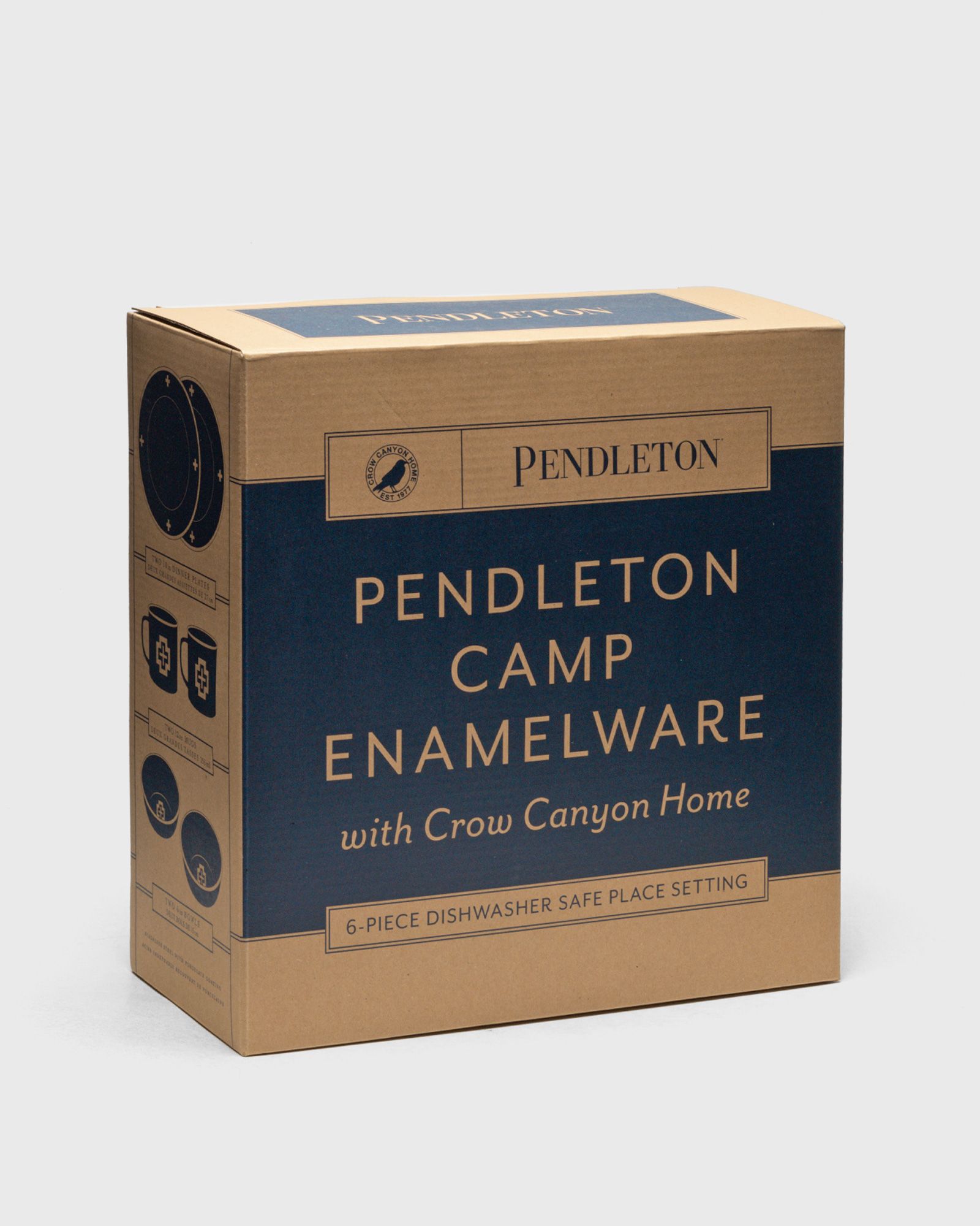 PENDLETON CAMP ENAMELWARE SET