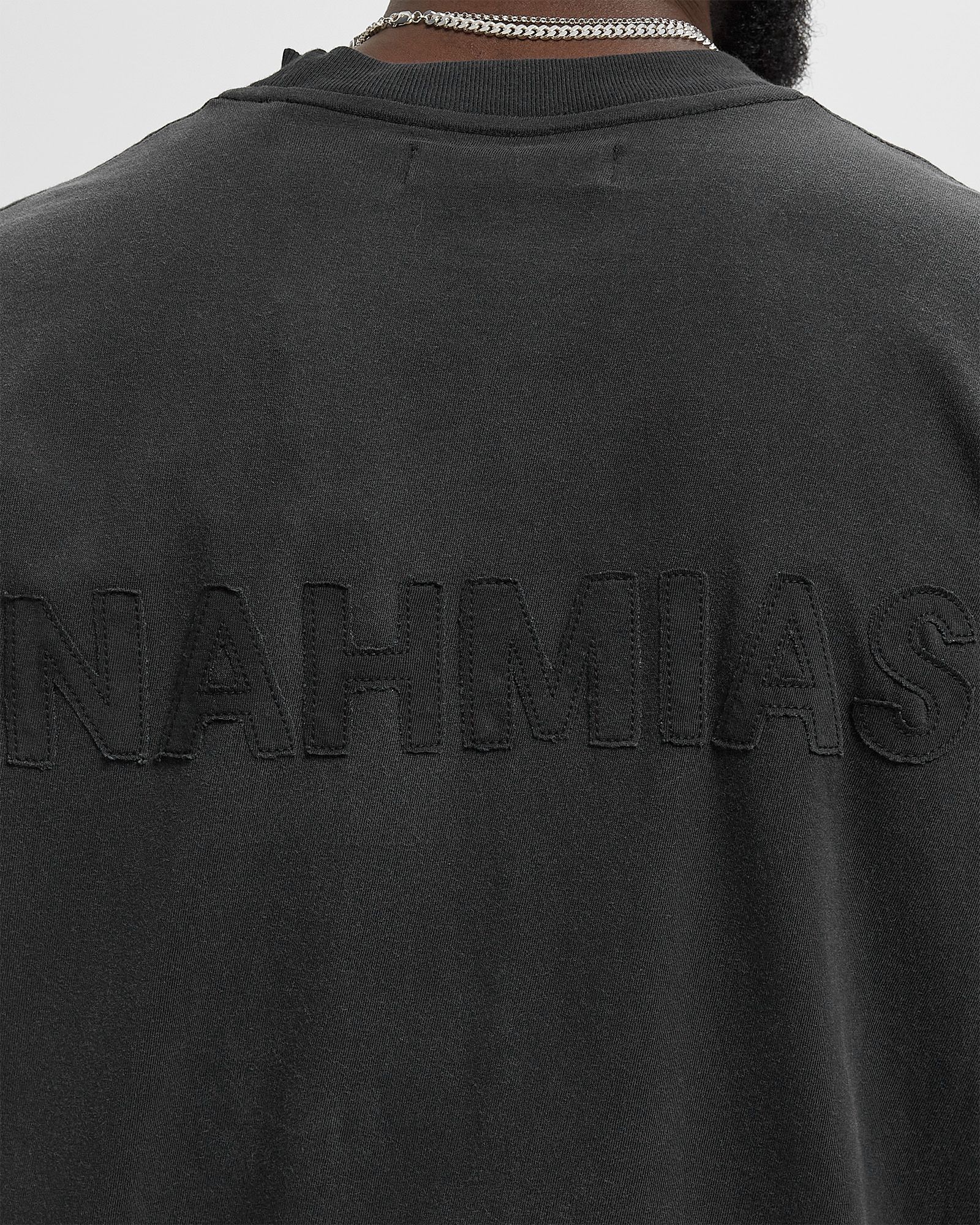 Patched Boxy T-shirt