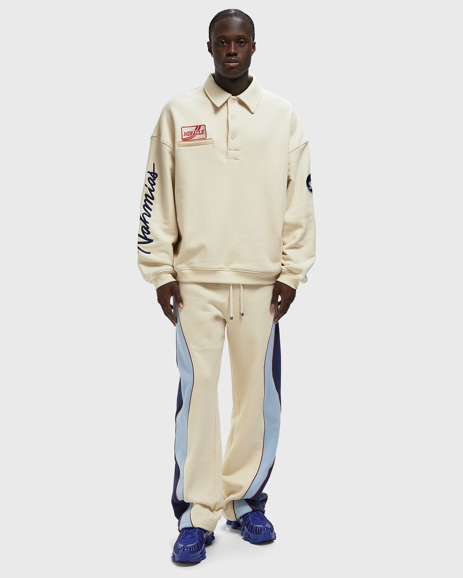 L/S Polo Henley Shirt