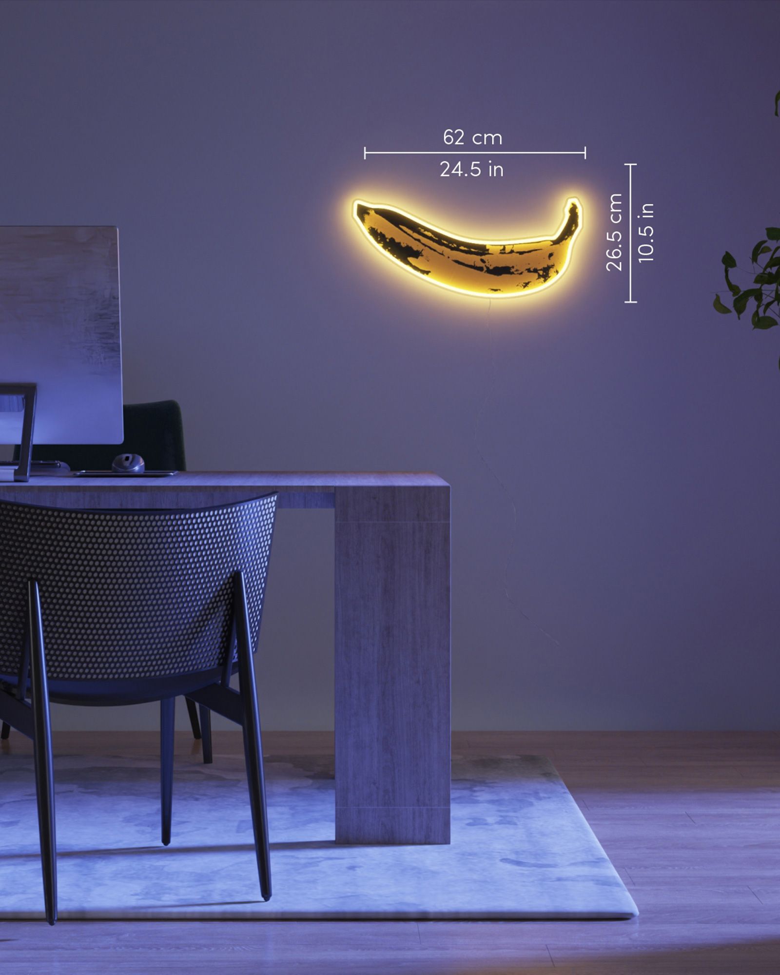 BANANA YP X ANDY WARHOL LED NEON - EU PLUG