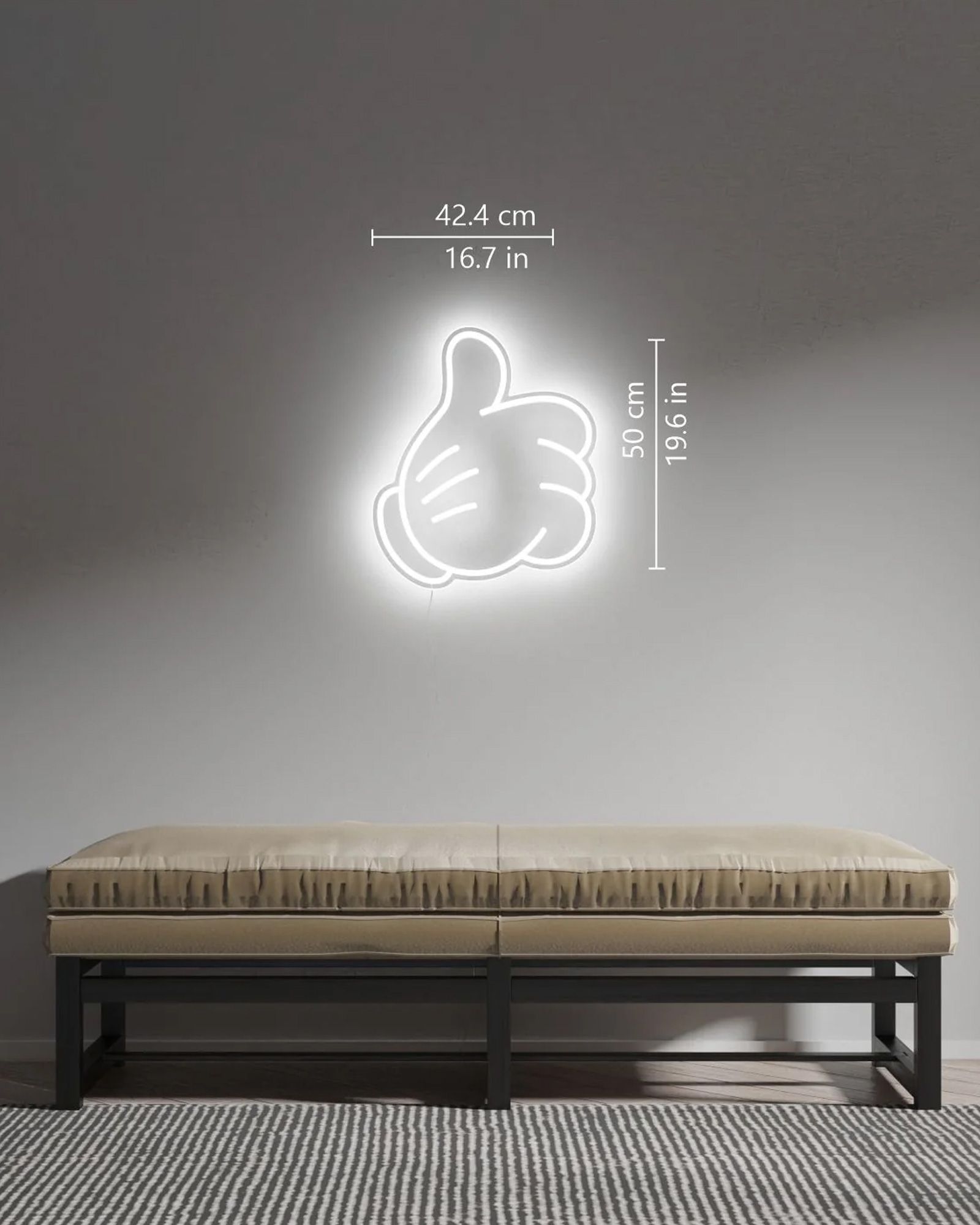 Disney Glove Thumb Up Large - EU PLUG