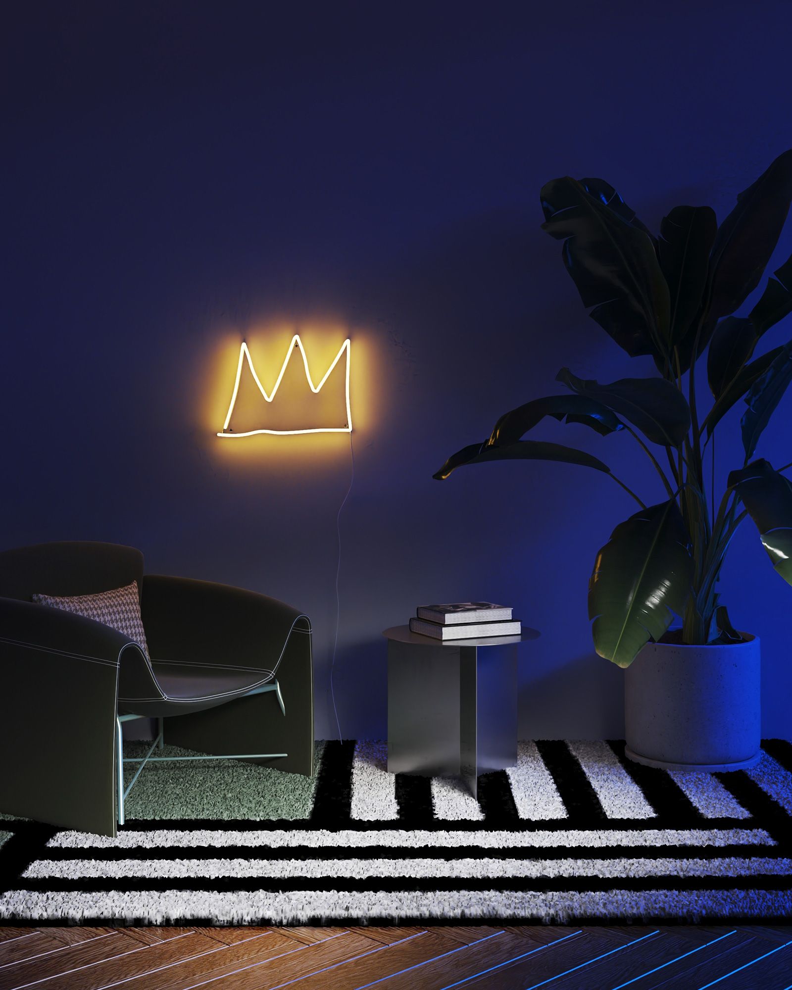 Jean Michel Basquiat Crown - EU PLUG