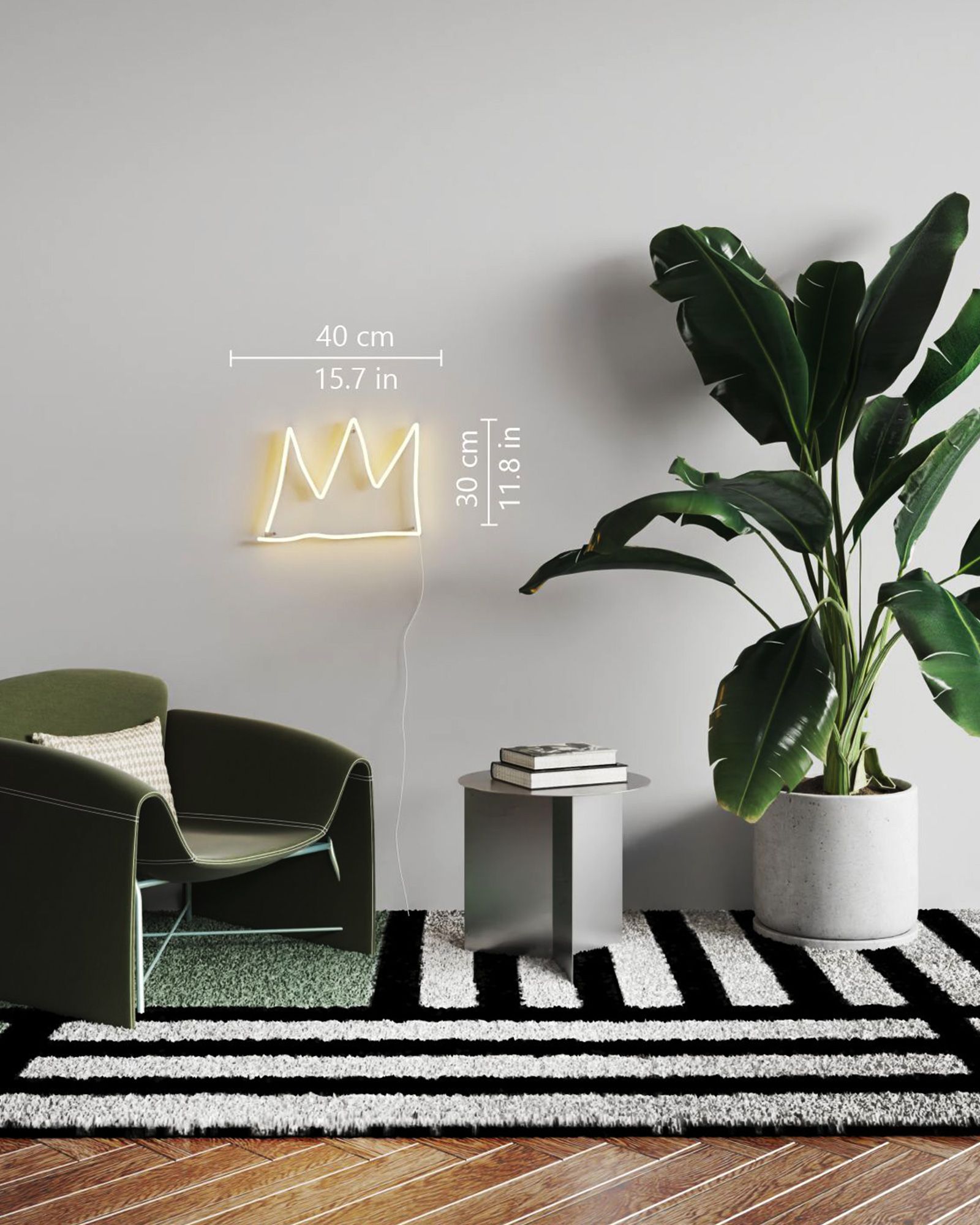 Jean Michel Basquiat Crown - EU PLUG