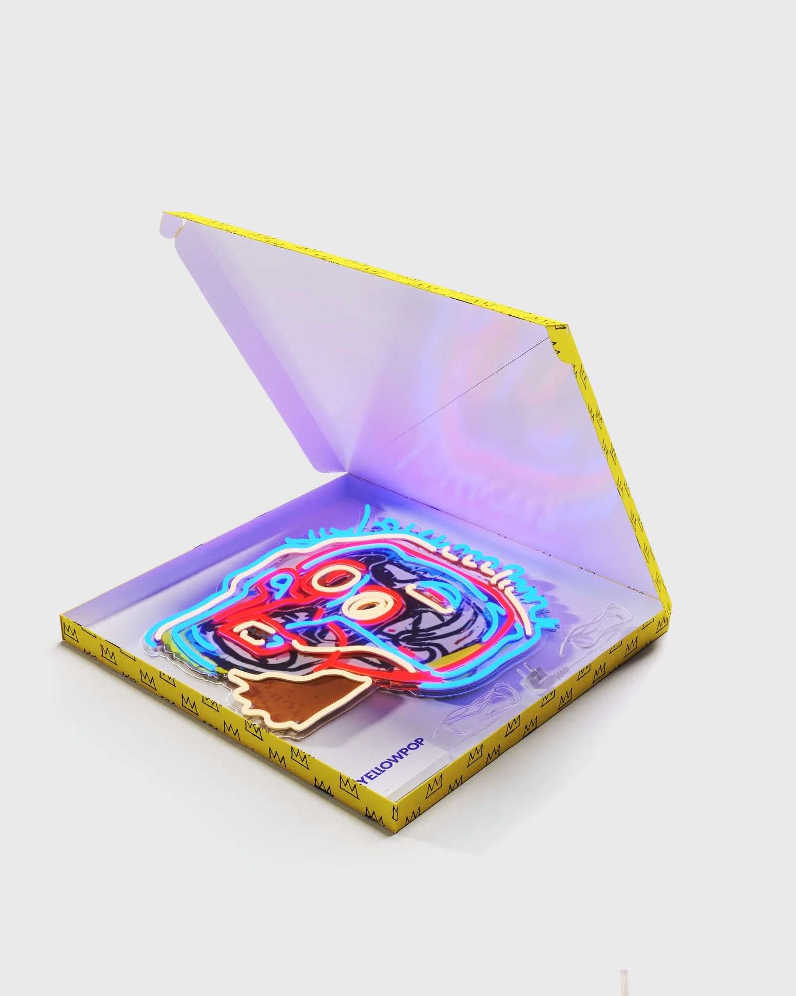 Jean Michel Basquiat Face - EU PLUG