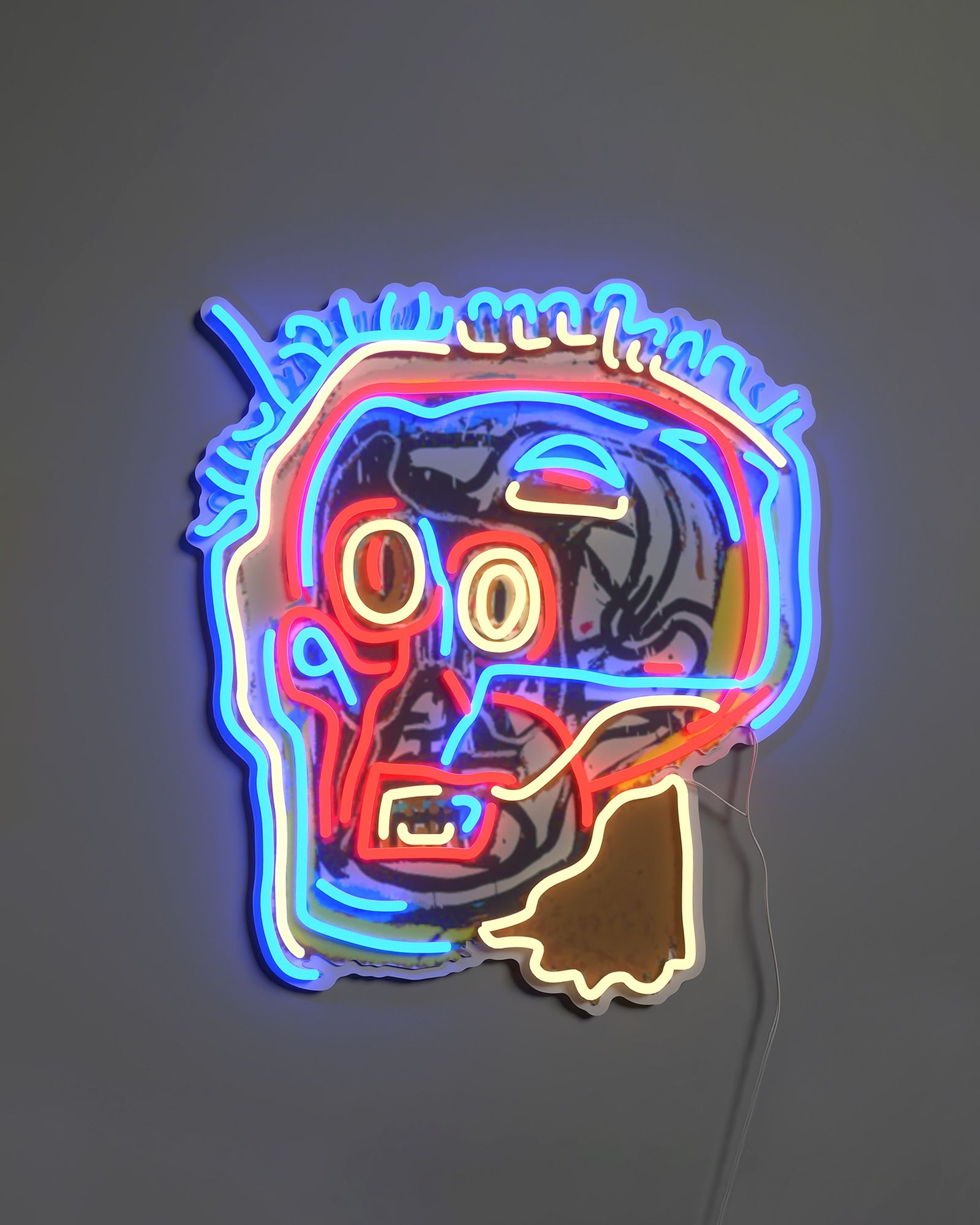 Jean Michel Basquiat Face - EU PLUG