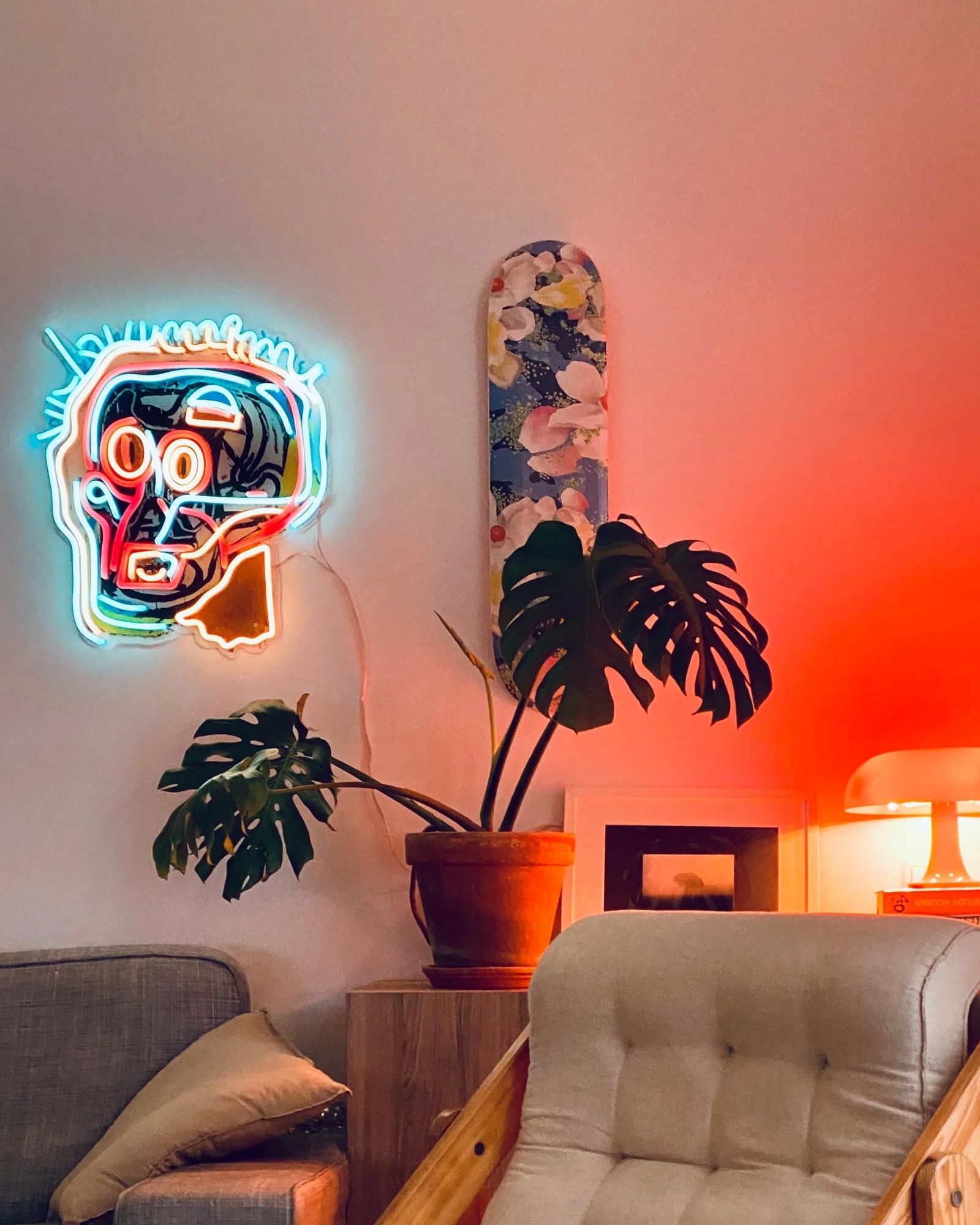 Jean Michel Basquiat Face - EU PLUG