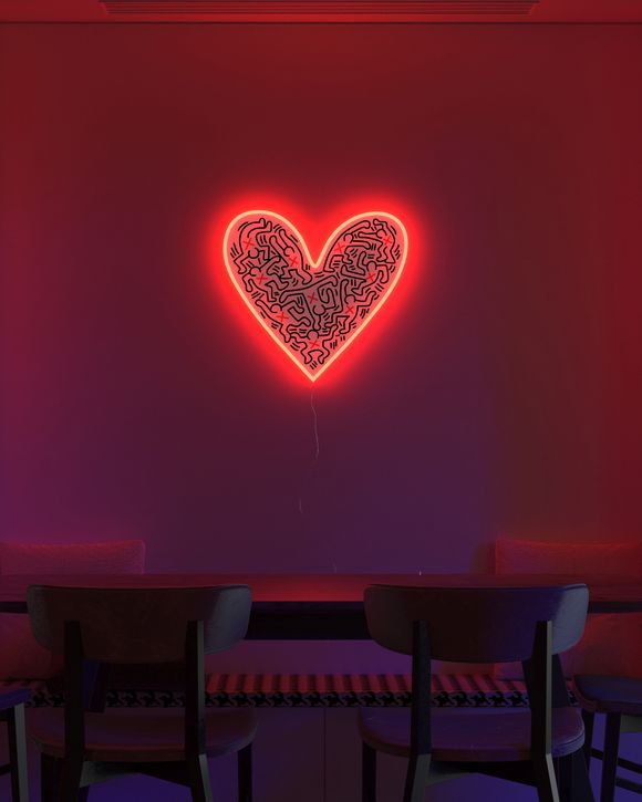 DANCE LOVE YP X KEITH HARING LED NEON - EU PLUG