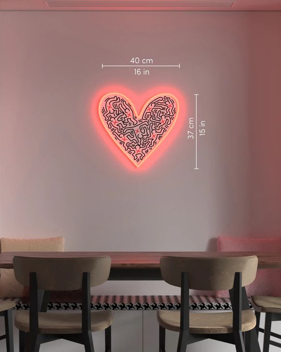 DANCE LOVE YP X KEITH HARING LED NEON - EU PLUG