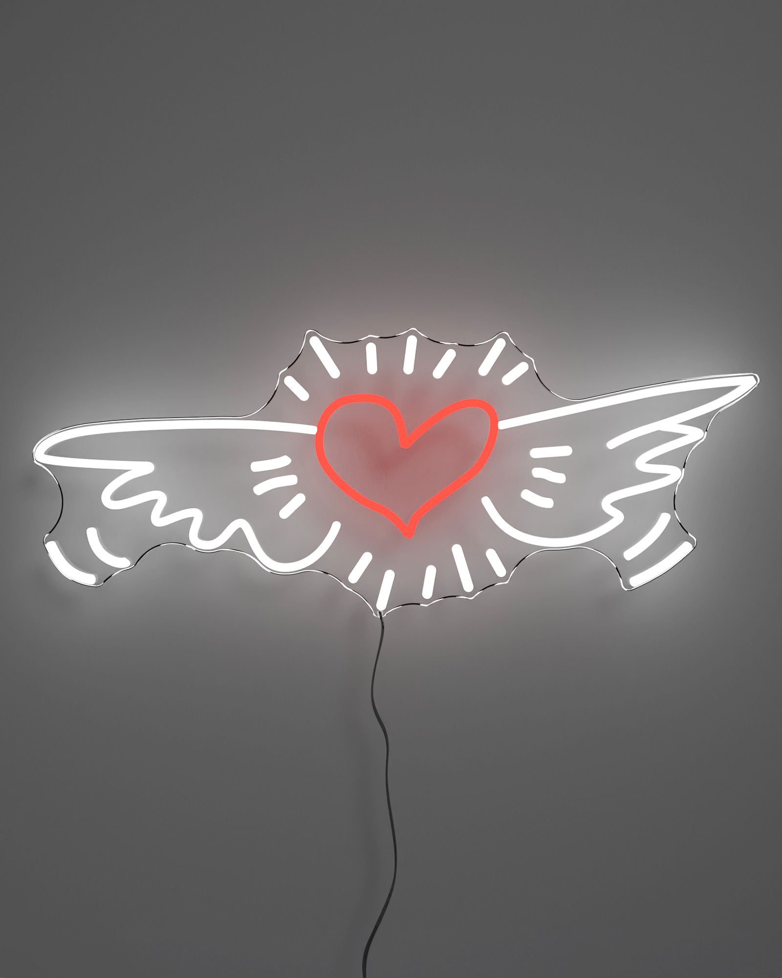 Keith Haring Flying Heart - EU PLUG